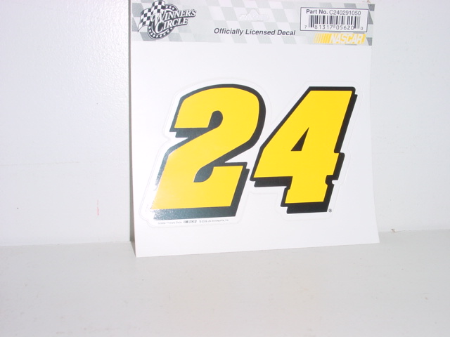 2002 Jeff Gordon Number 24 decal