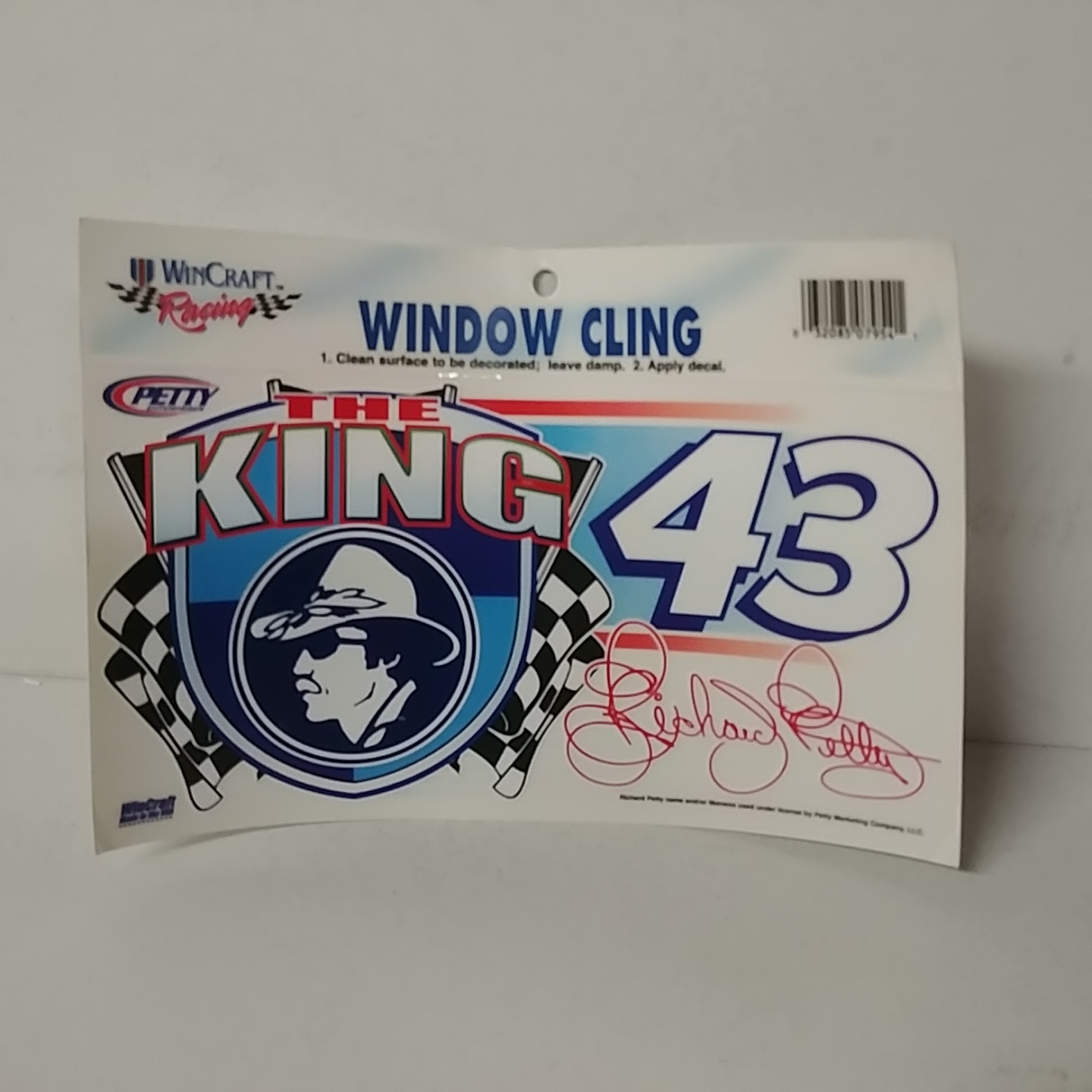 2003 Richard Petty "The King" static decal