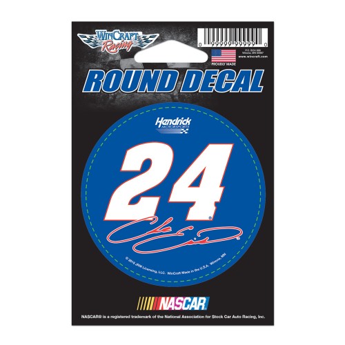 2016 Chase Elliott NAPA 3" round decal