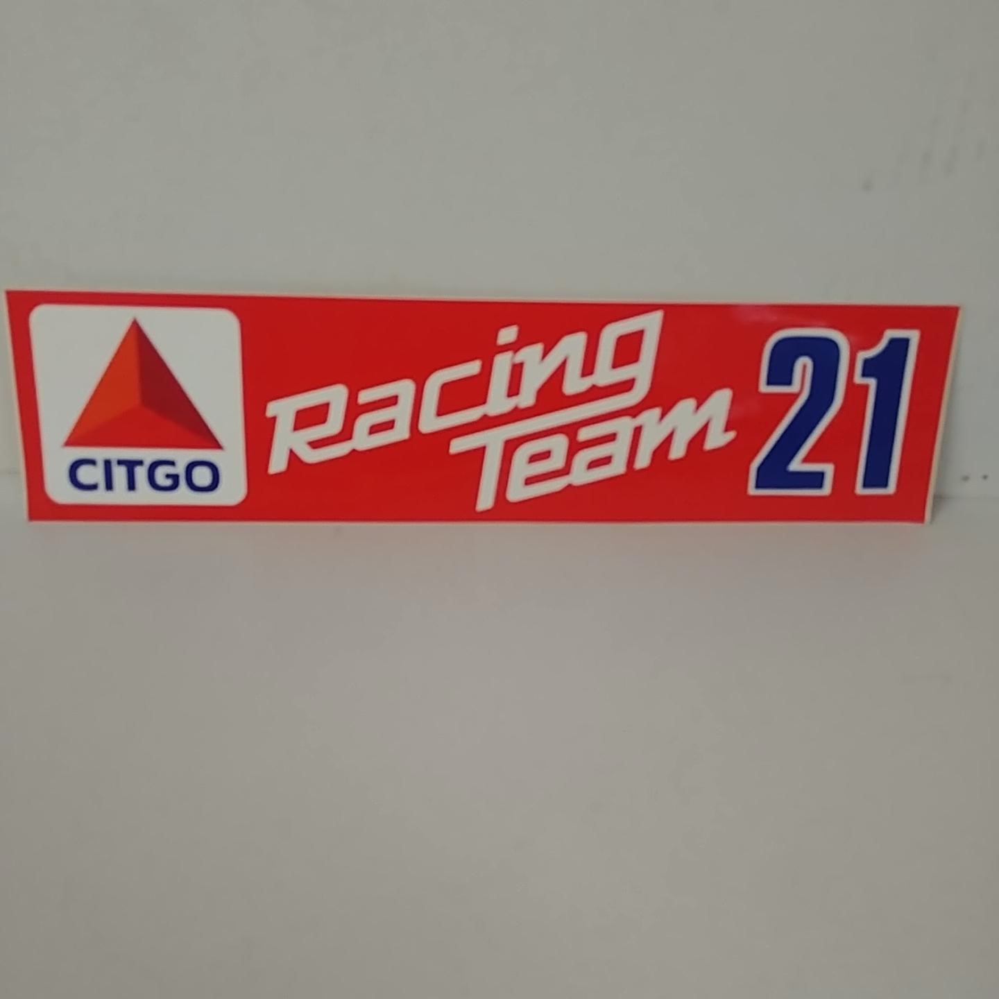 1990 Neil  Bonnett Citgo Racing Team bumper sticker