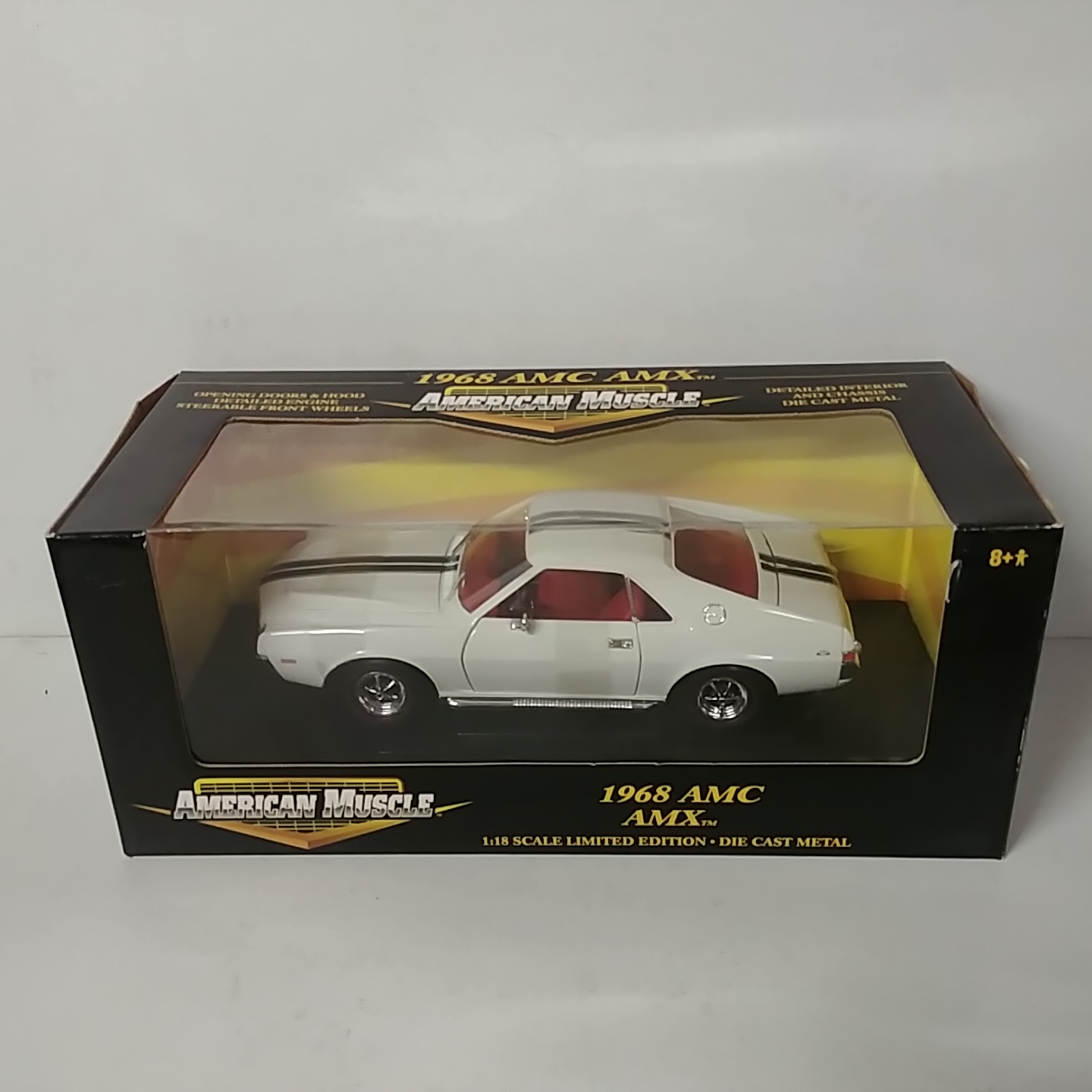 1968 AMC 1/18th AMC White