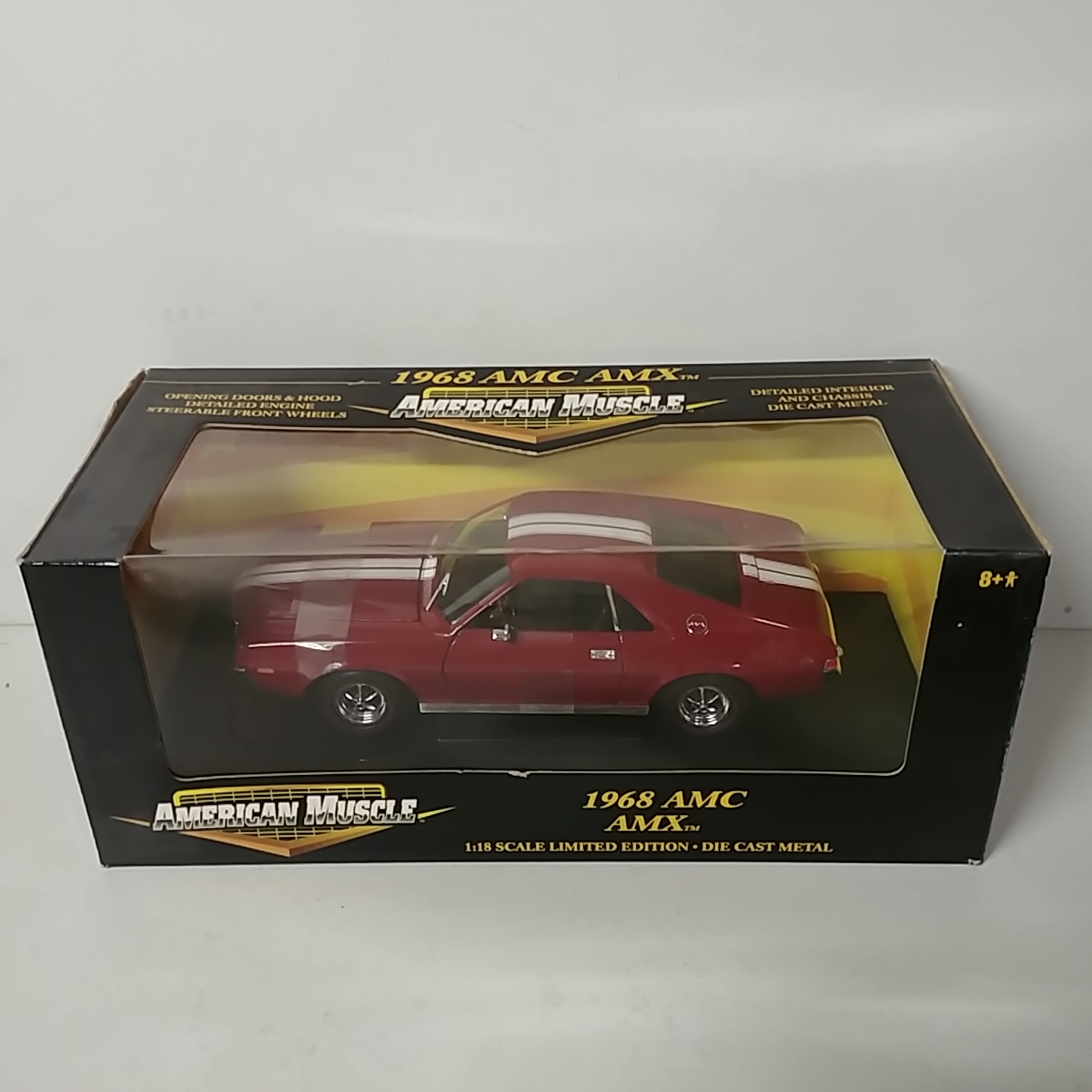 1968 AMC 1/18th AMC Red