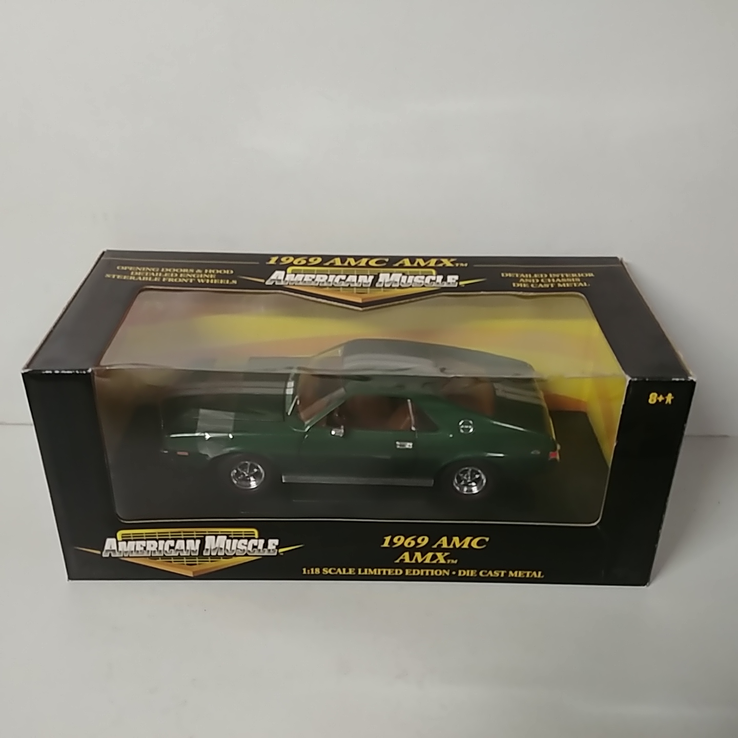 1969 AMC 1/18th AMX Green