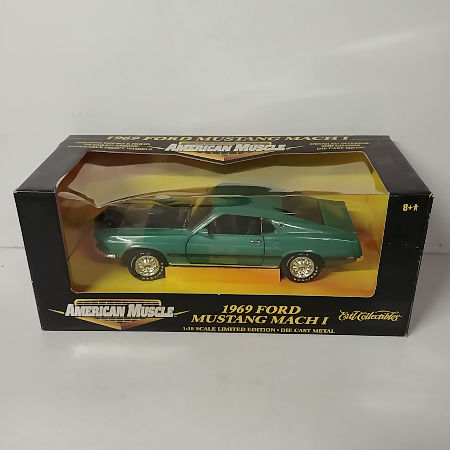 1969 Ford 1/18th Mustang Mach1 Silver Jade?