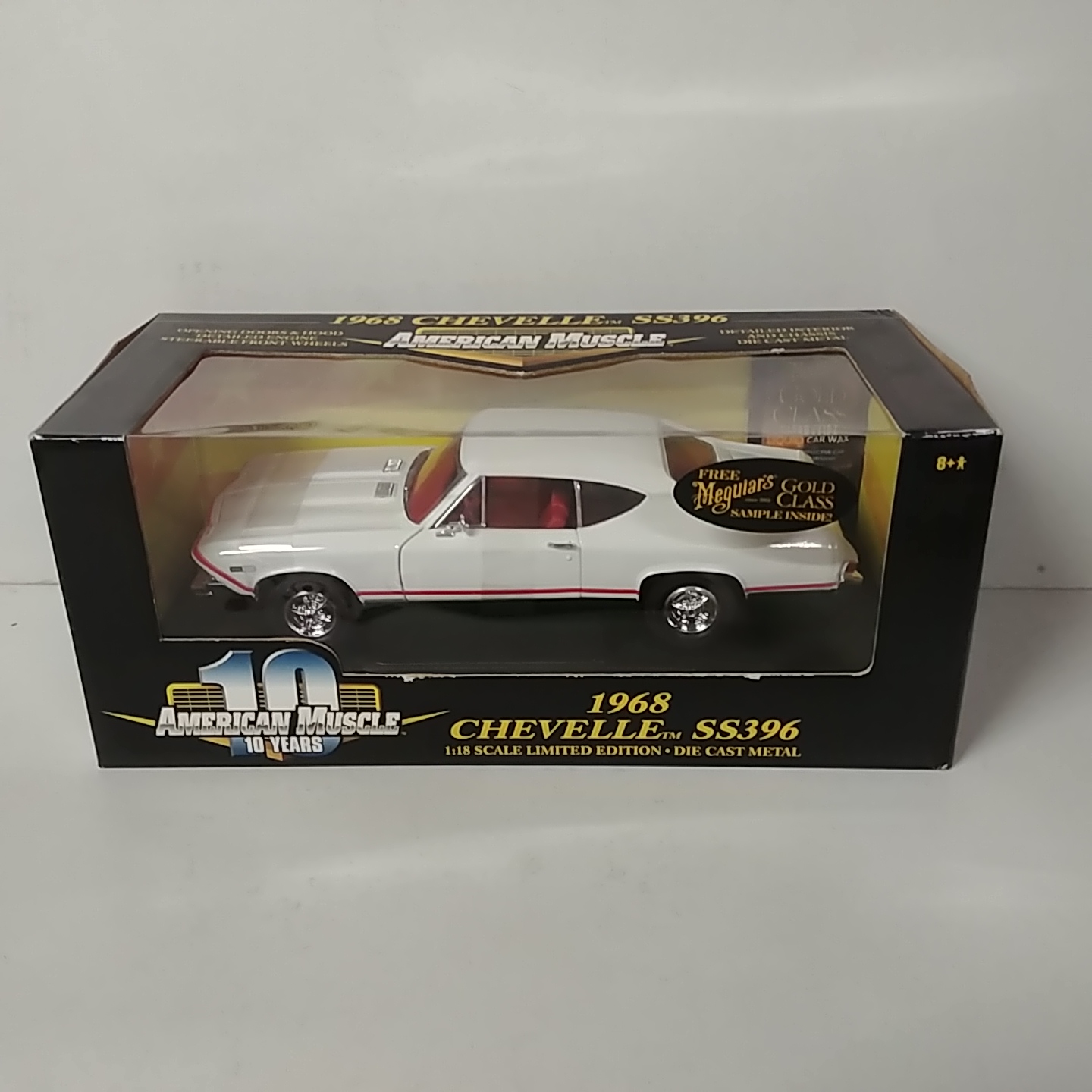 1968 Chevrolet 1/18th Chevelle SS 396 White