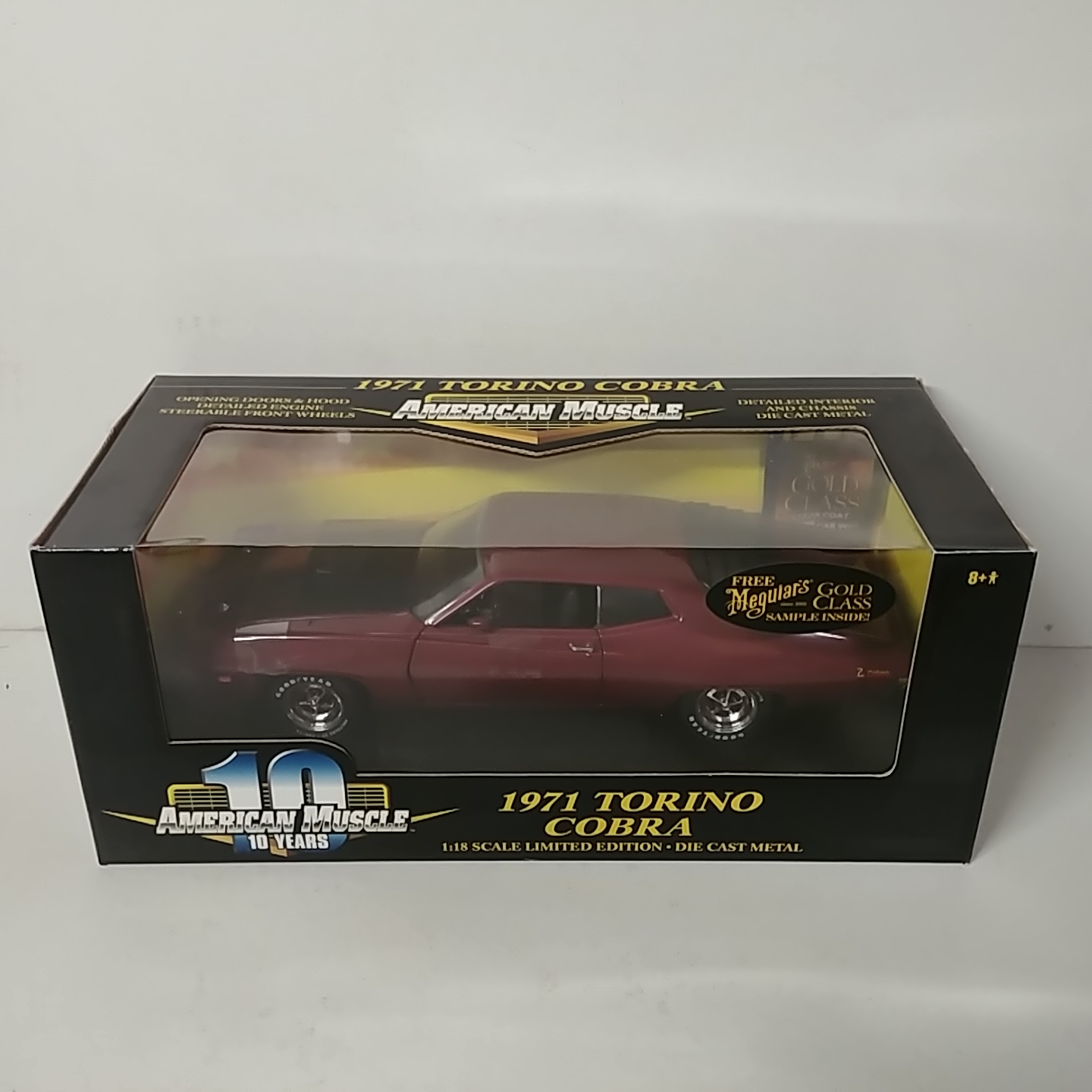 1971 Ford 1/18th Torino Cobra Maroon