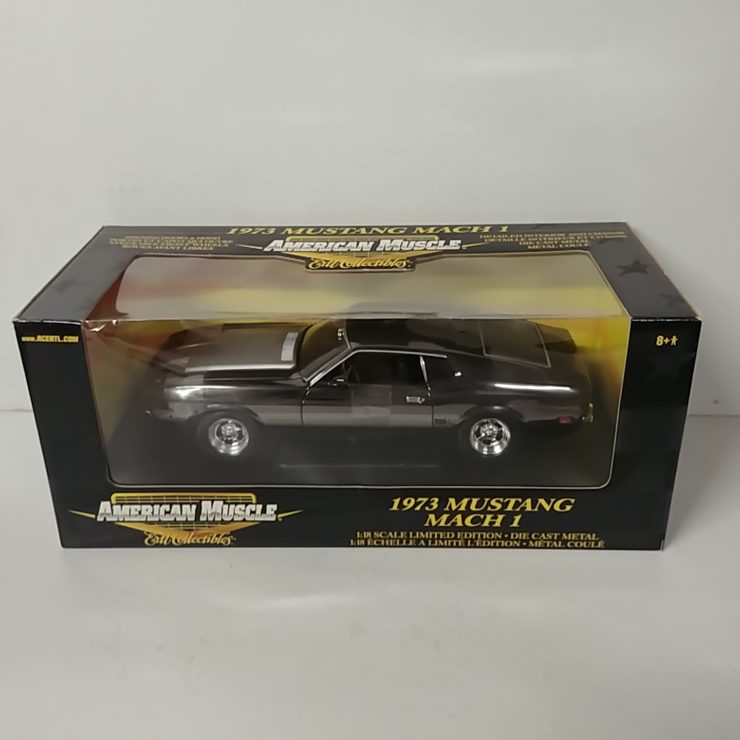 1973 Ford 1/18th Mustang Mach1 Black