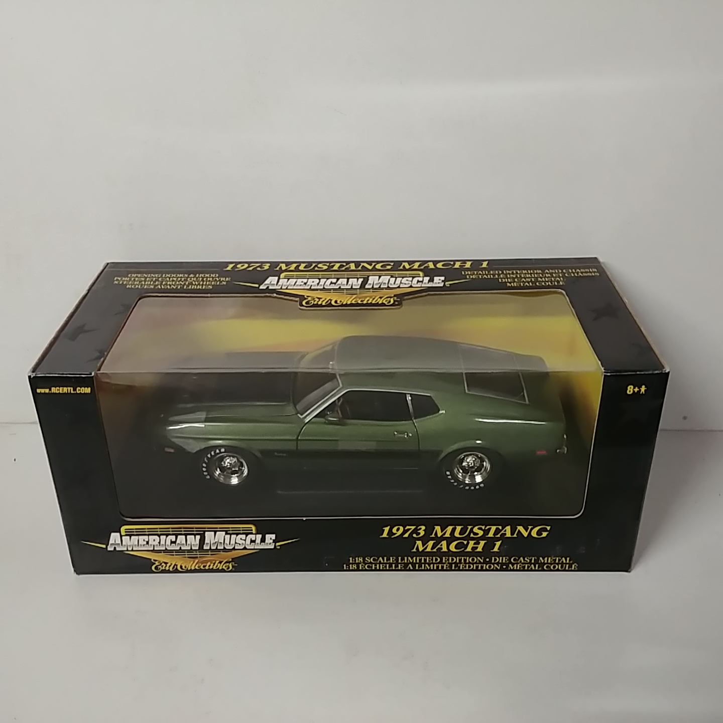 1973 Ford 1/18th Mustang Mach1 Ivy Glow