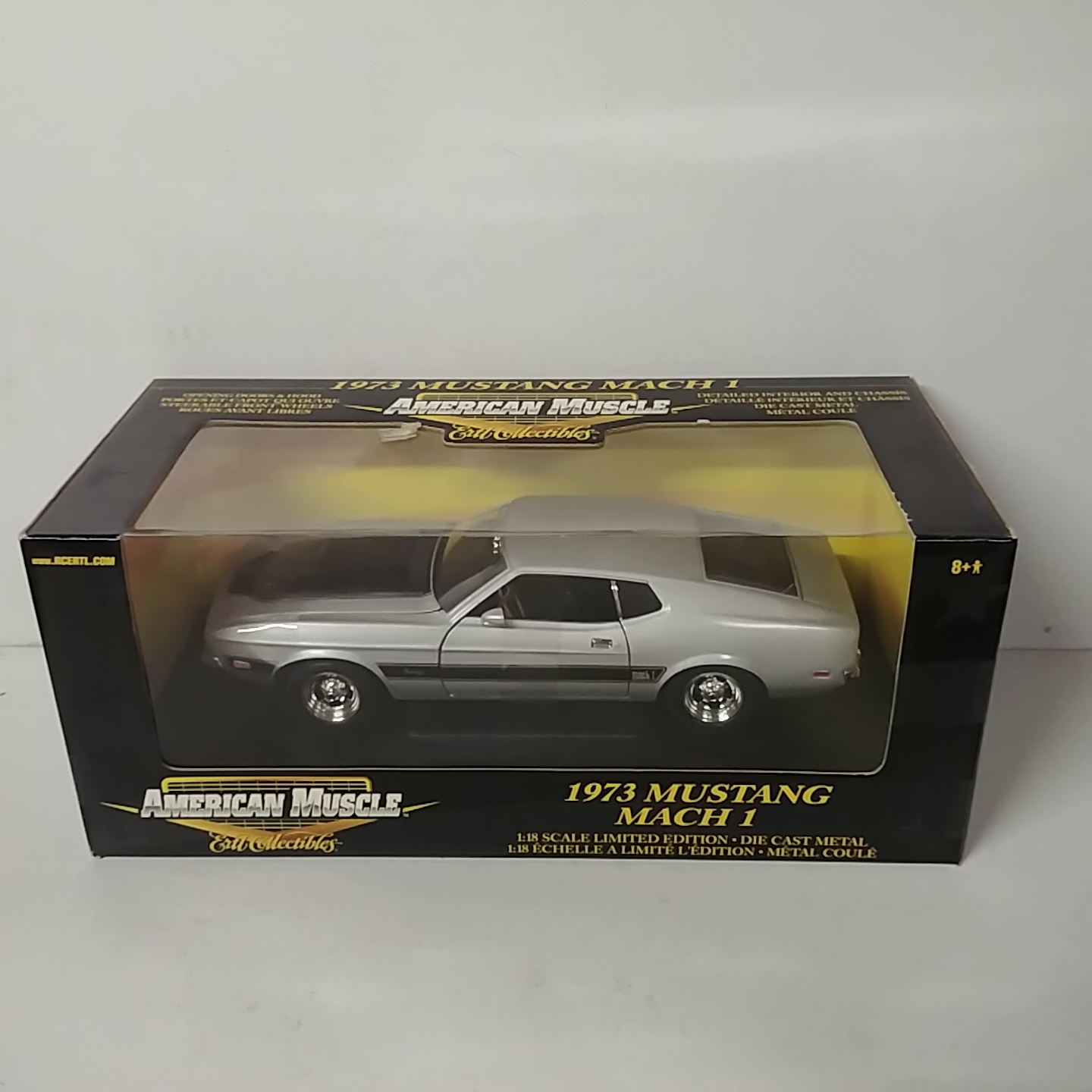 1973 Ford 1/18th Mustang Mach1 Silver