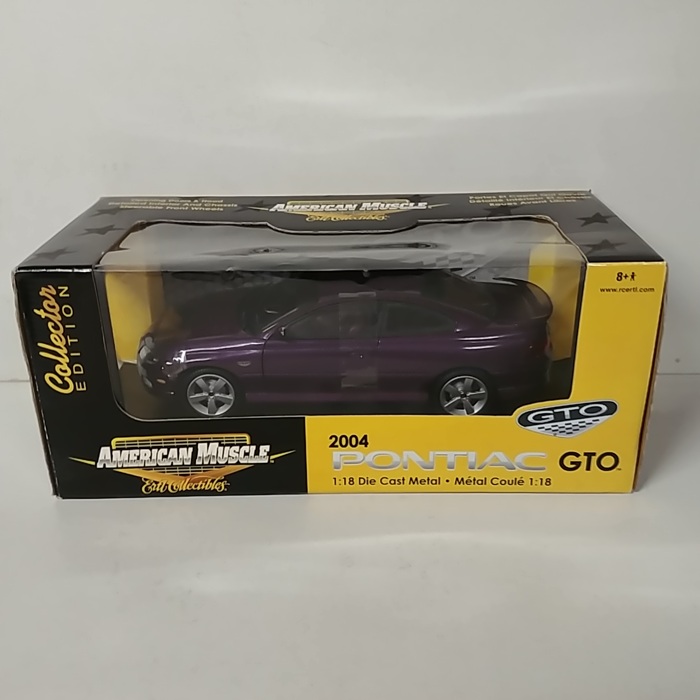 2004 Pontiac 1/18th GTO Purple
