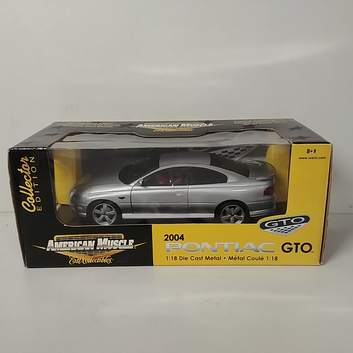 2004 Pontiac 1/18th GTO Silver