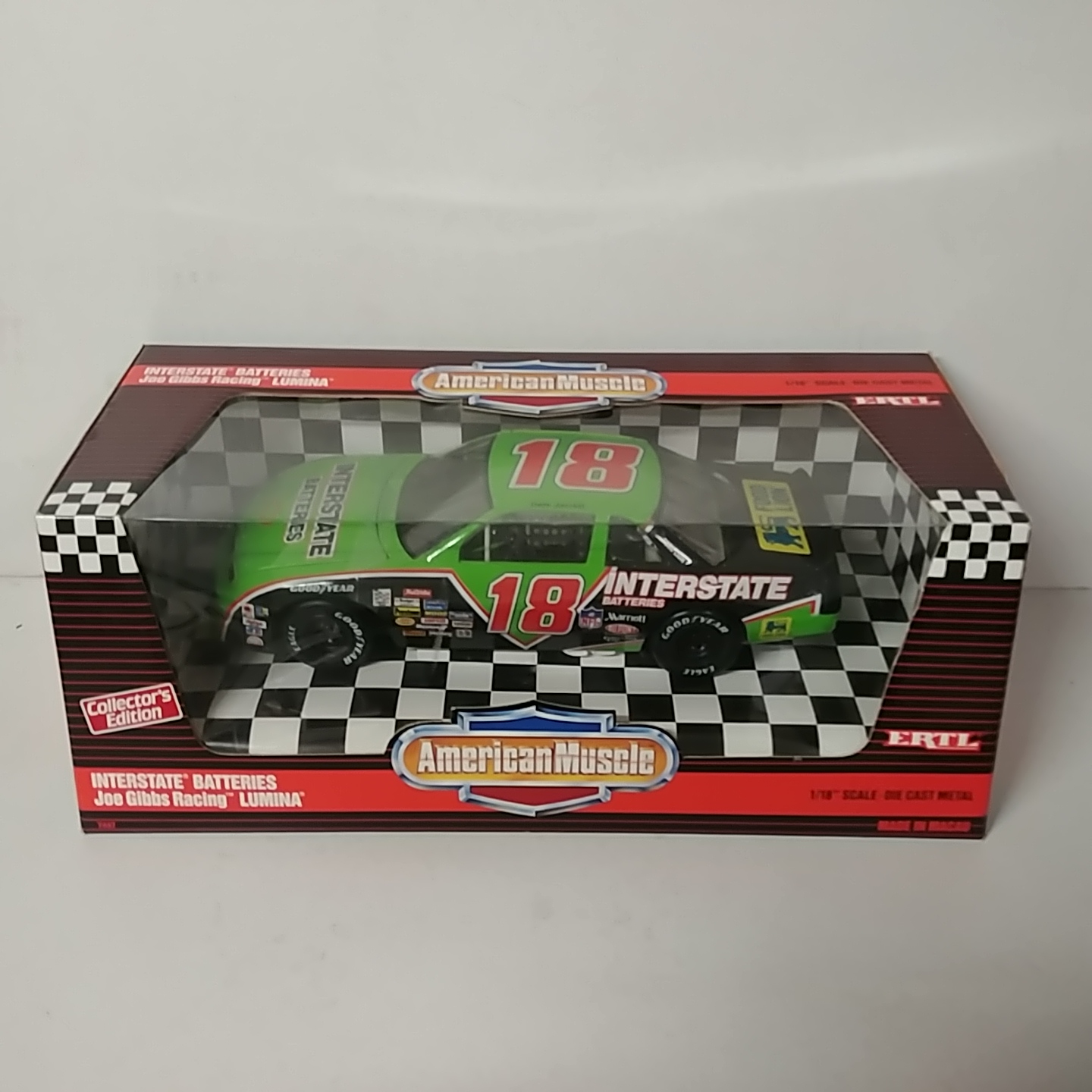 1992 Dale Jarrett 1/18th Interstate Batteries Lumina