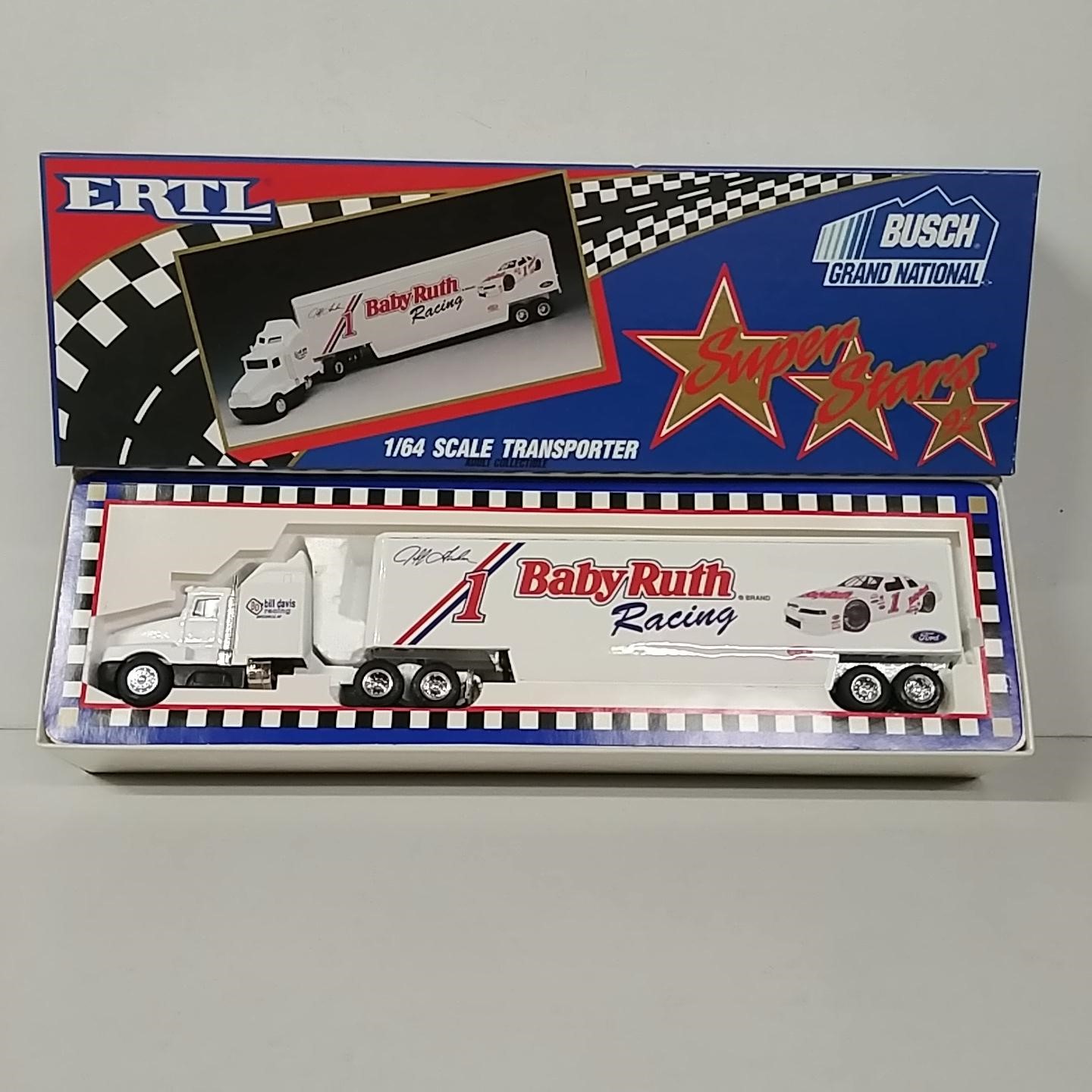 1992 Jeff Gordon 1/64th Baby Ruth "Busch Series" hauler