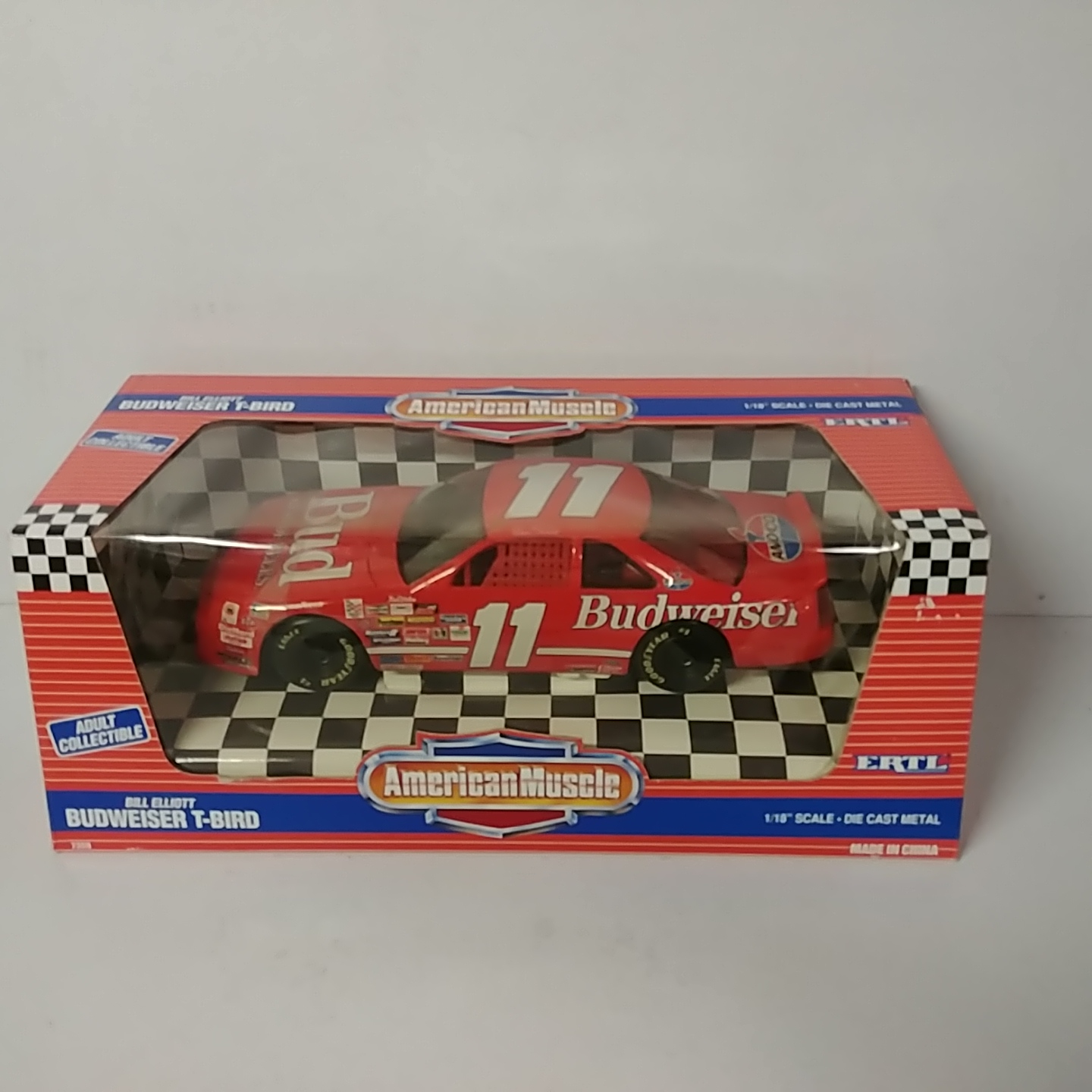 1993 Bill Elliott 1/18th Budweiser Thunderbird