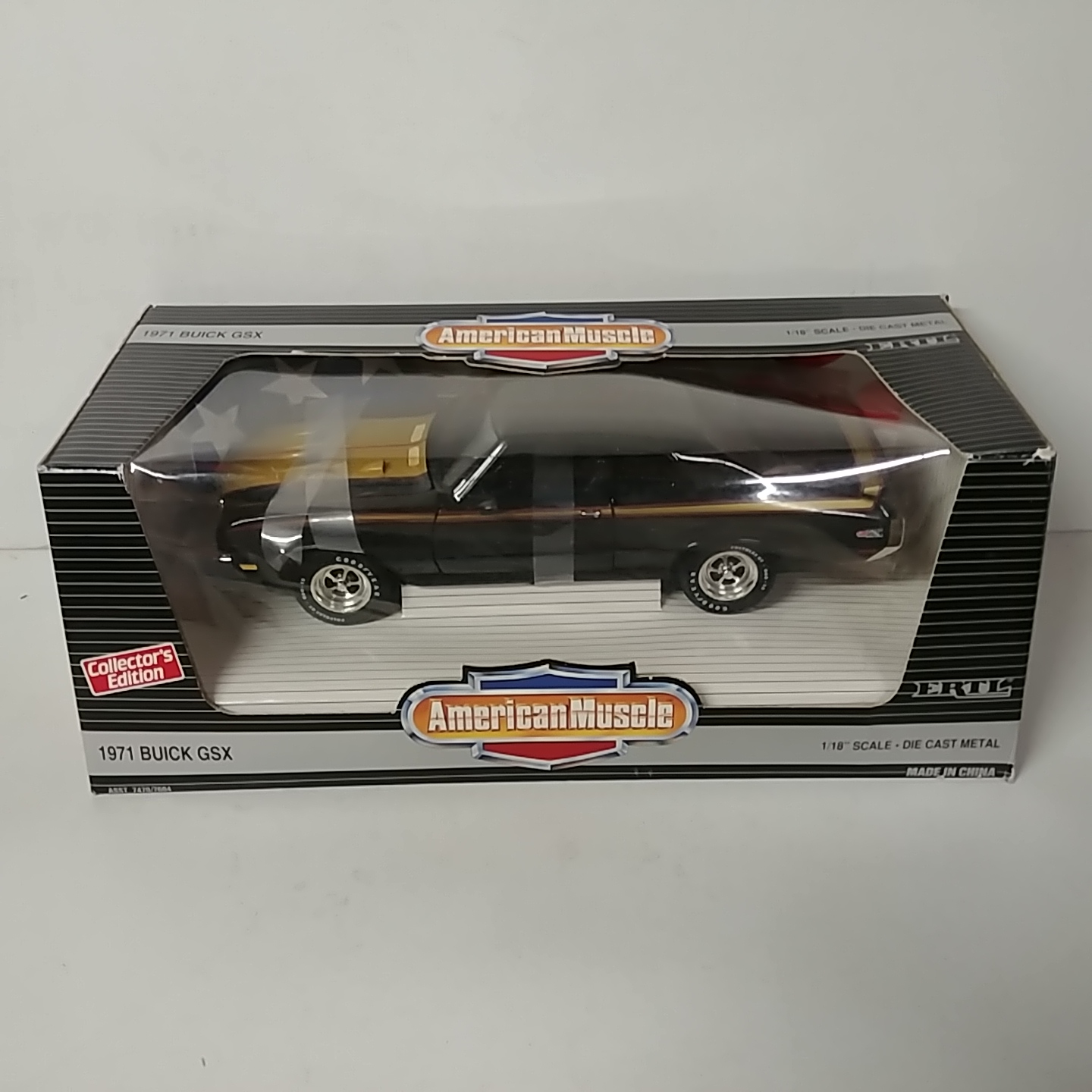 1971 Buick 1/18th GSX Black