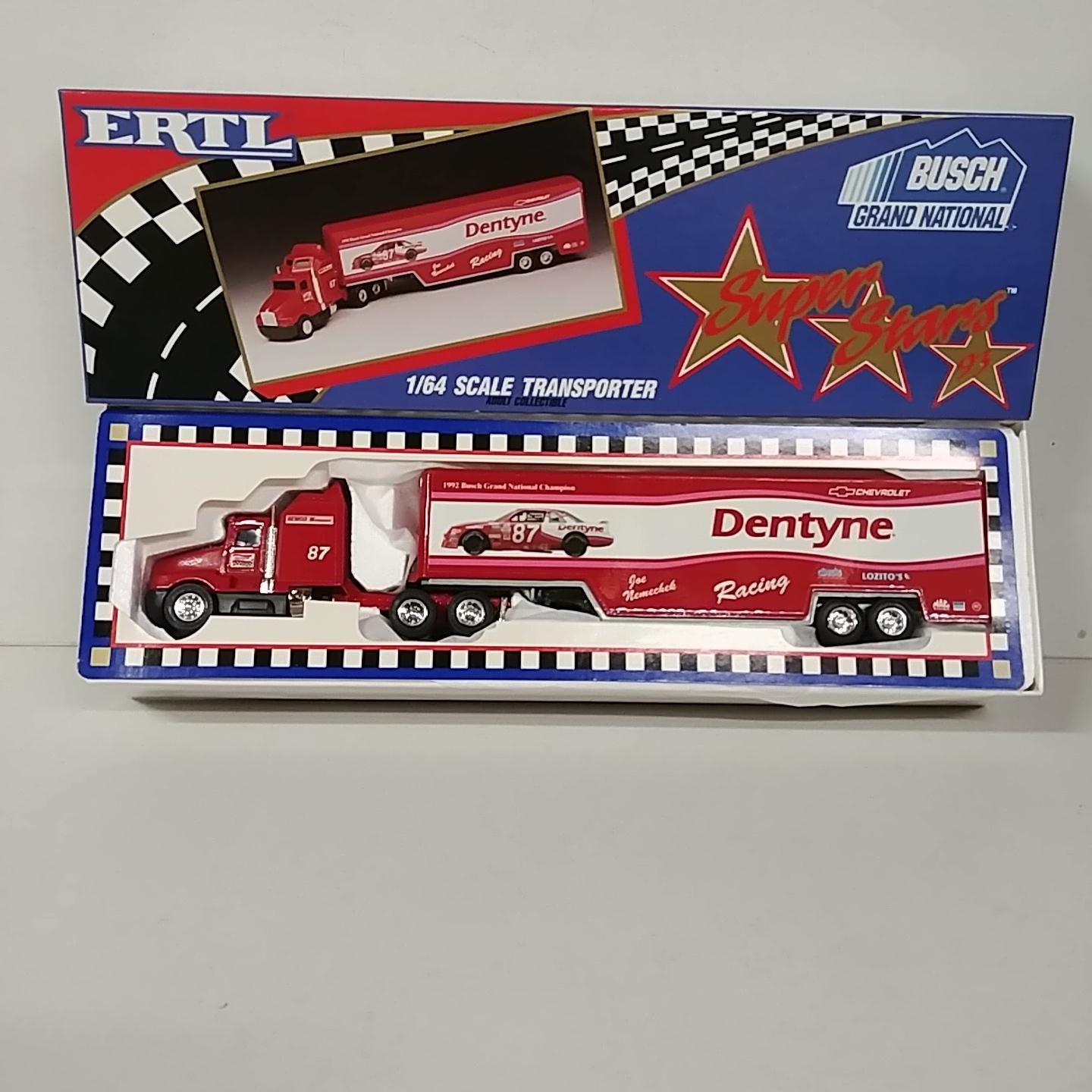 1993 Joe Nemechek Dentyne Racing "Busch Series" hauler