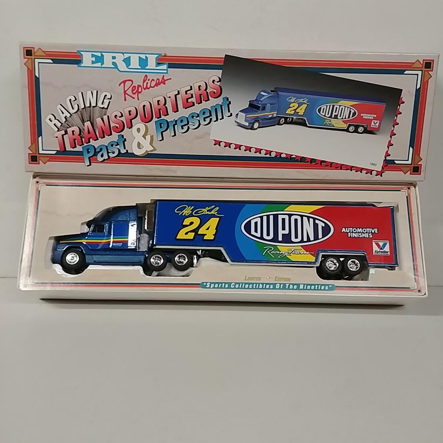 1993 Jeff Gordon 1/64th DuPont Ertl hauler