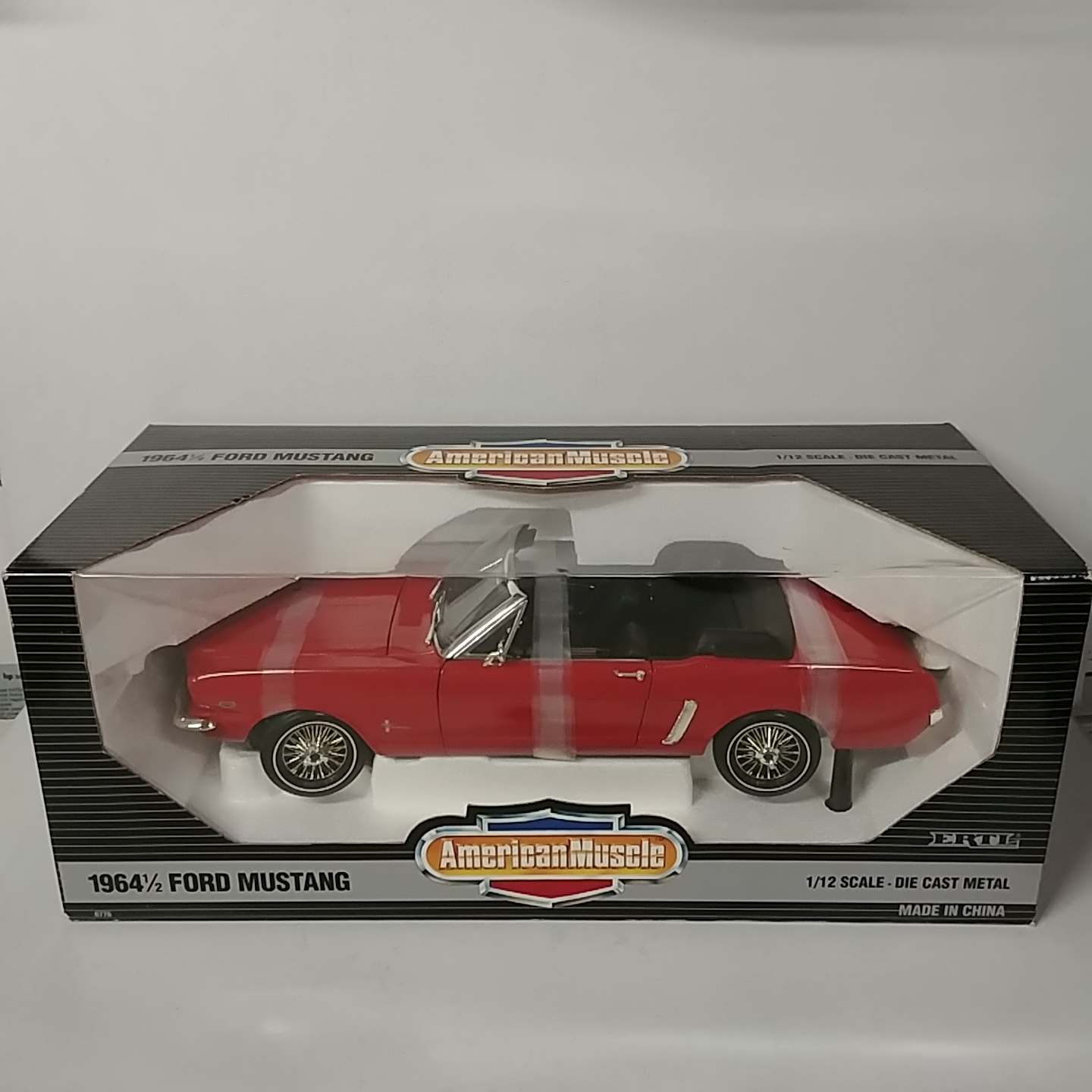 19641/2 Ford 1/12th Mustang Convertible Red