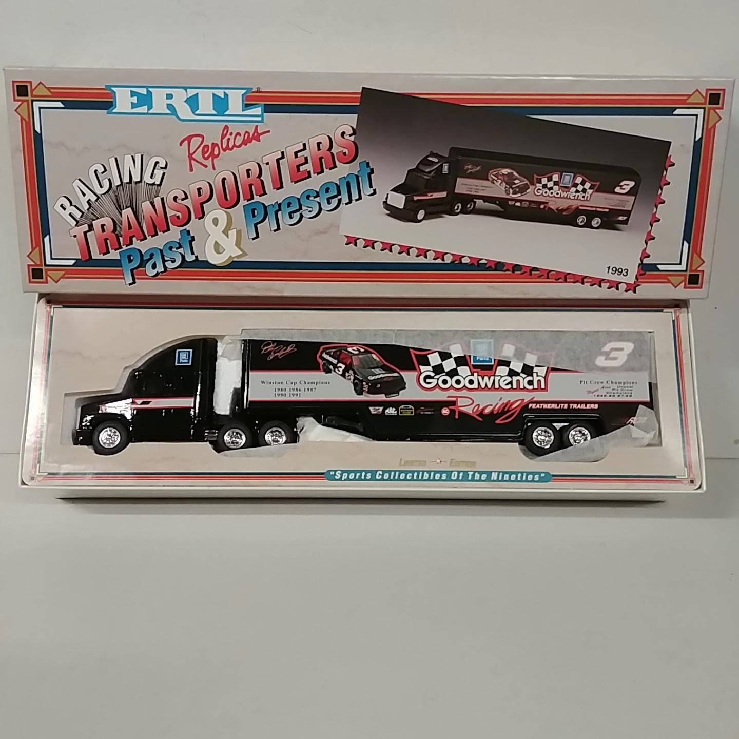 1993 Dale Earnhardt 1/64th Goodwrench "5 Time Champion" hauler