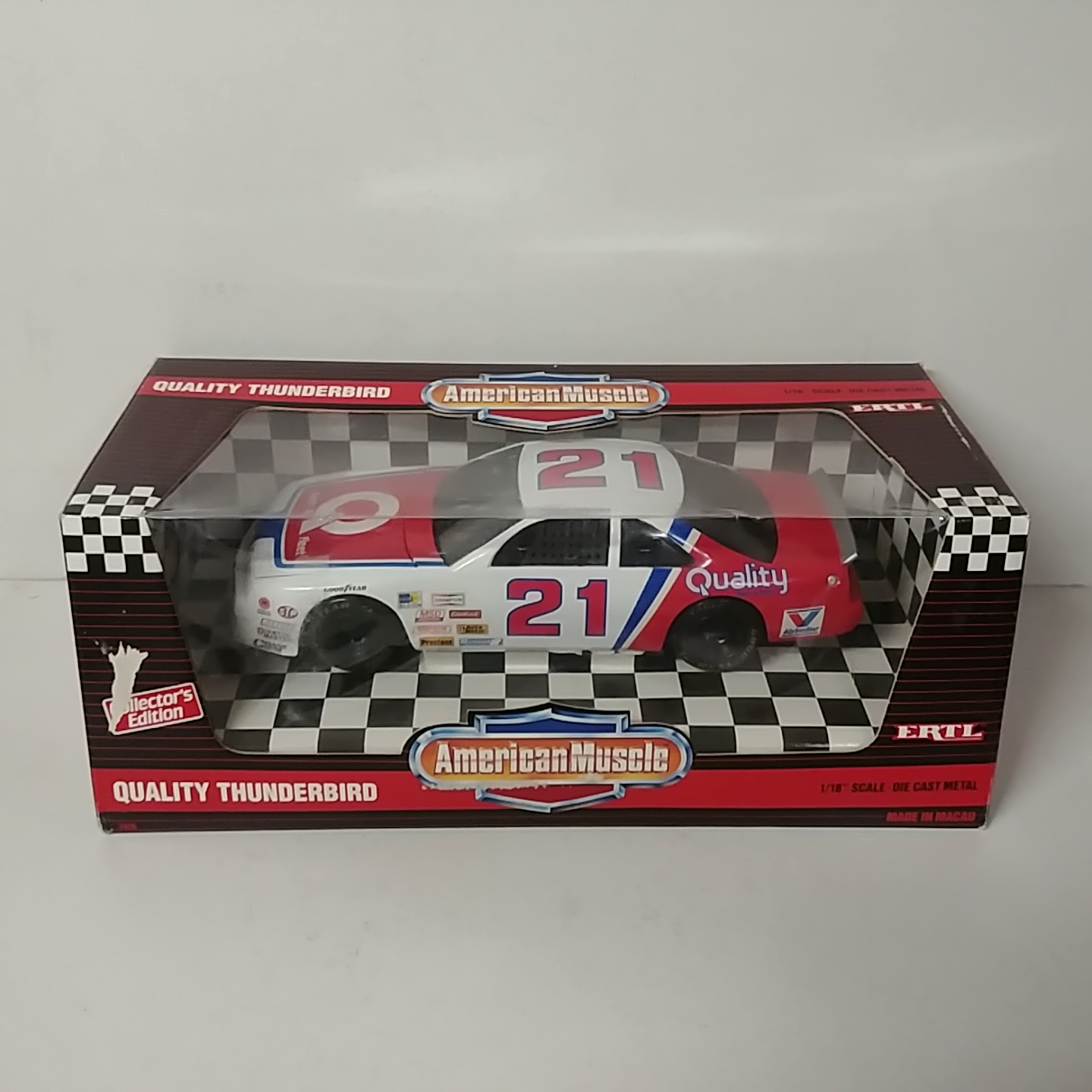 1993 Bobby Bowsher 1/18th Quality Farm & Fleet ARCA Thunderbird