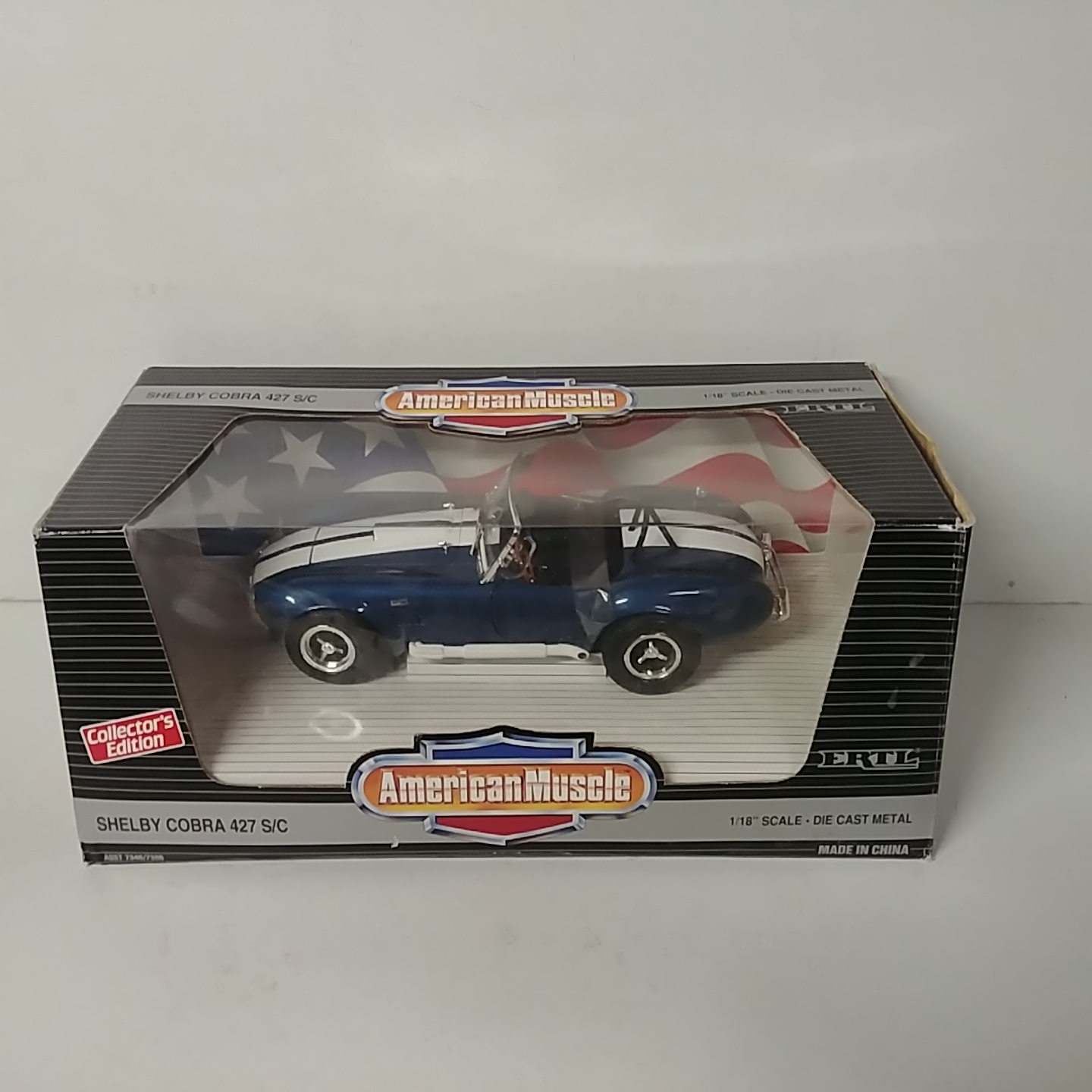 1965 Shelby 1/18th Cobra 427 S/C Blue