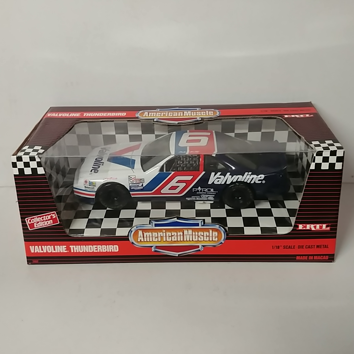 1993 Mark Martin 1/18th Valvoline Thunderbird