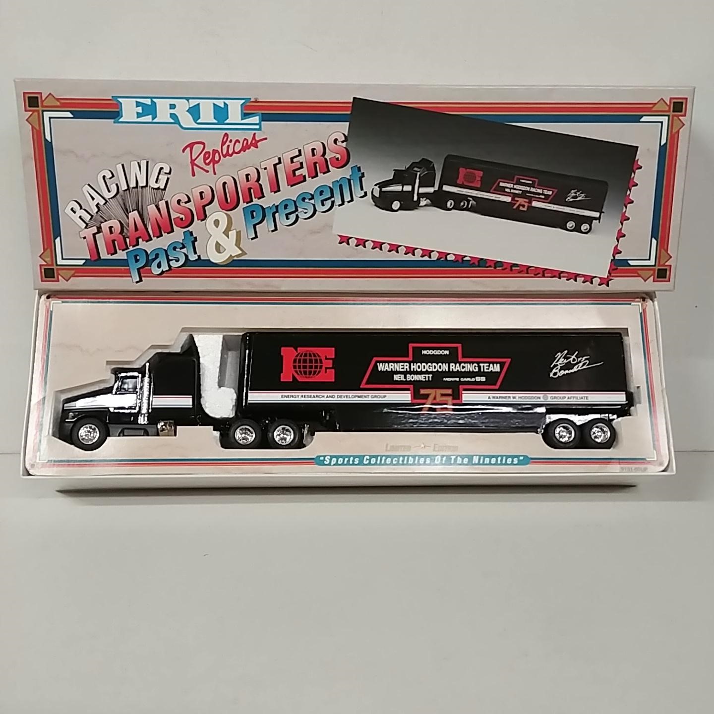 1983 Neil Bonnett 1/64th Warner-Hodgden Ertl hauler