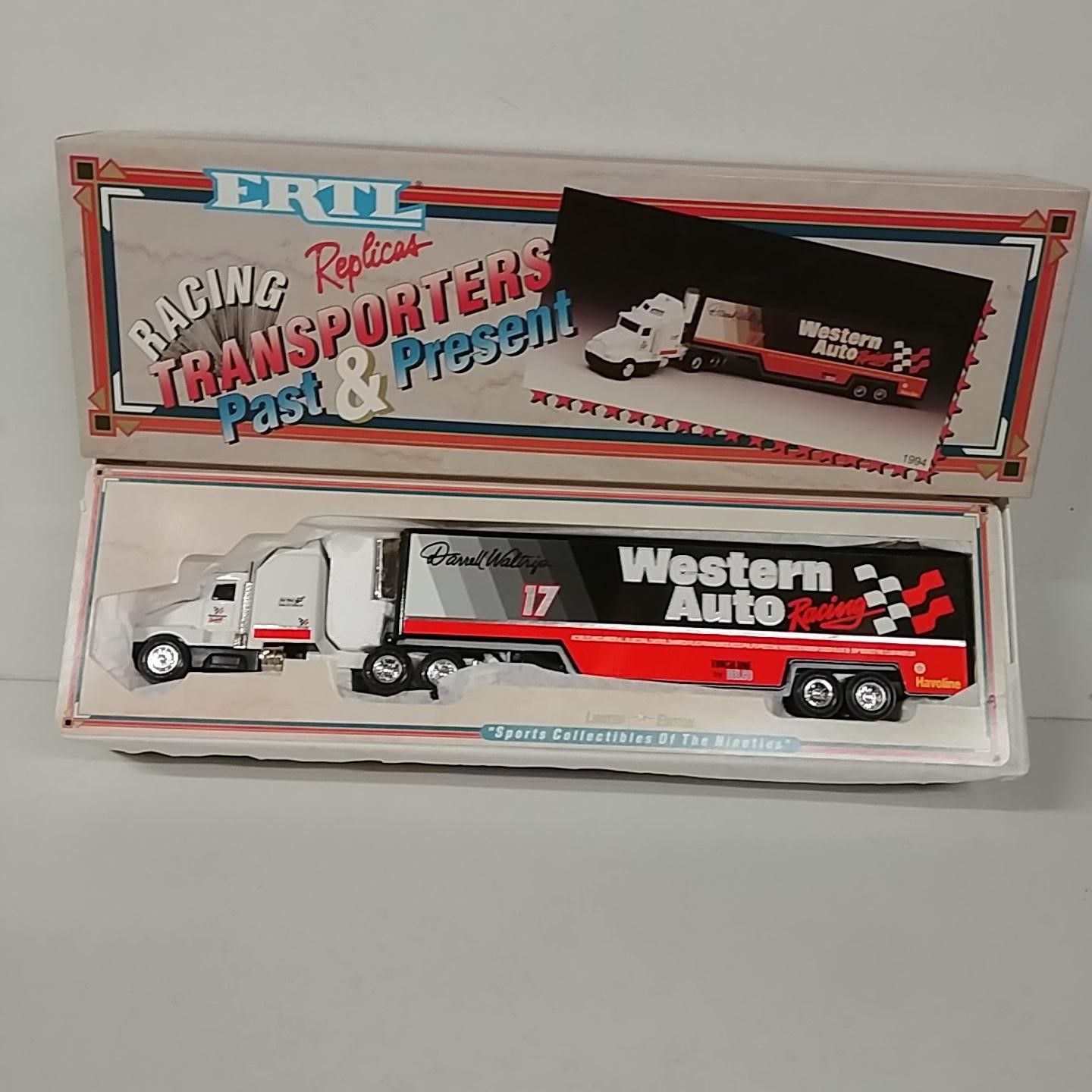 1994 Darrell Waltrip 1/64th Western Auto hauler