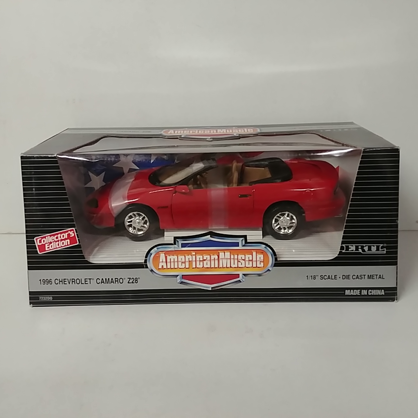 1996 Chevrolet 1/18th Camaro Convertible Red