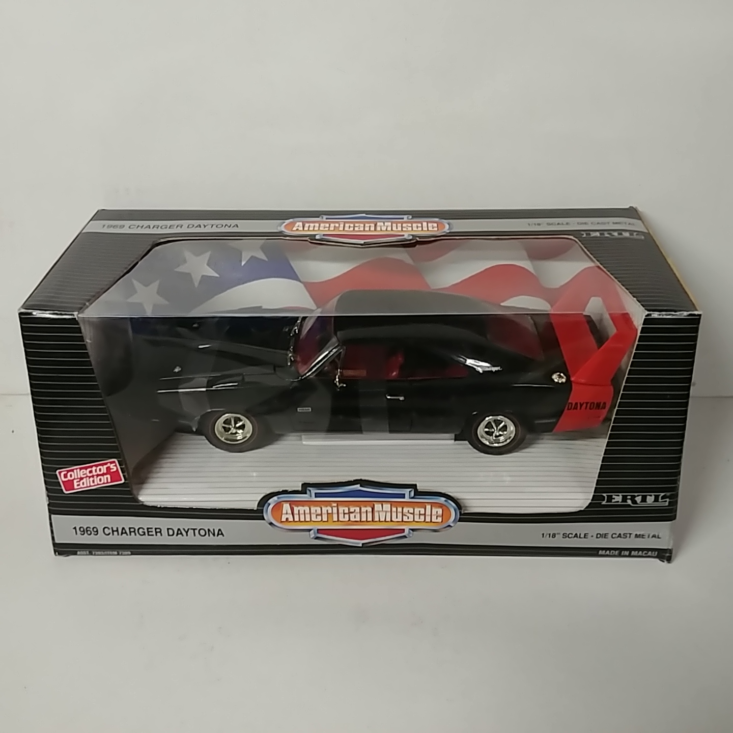 1969 Dodge 1/18th Charger Daytona Black