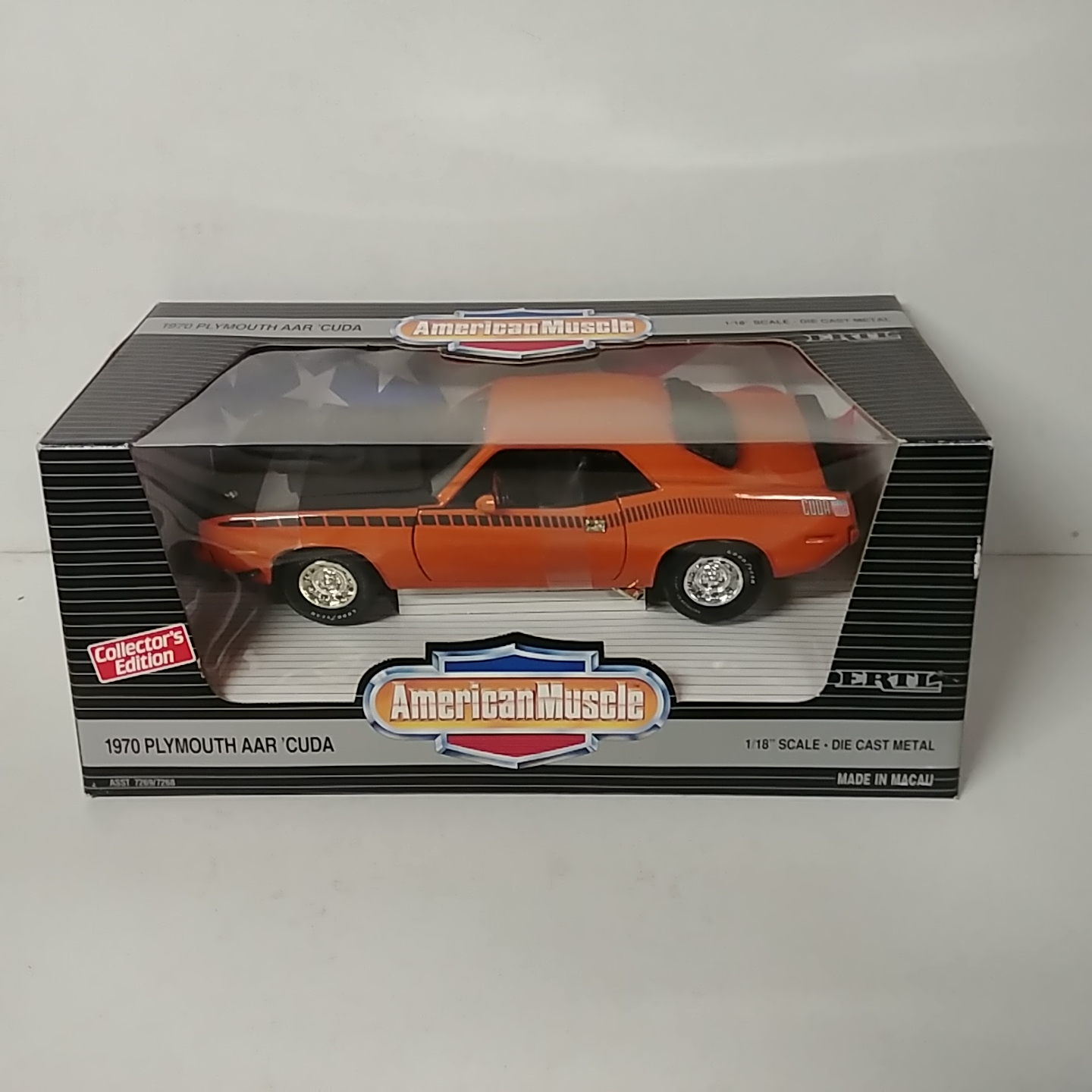 1970 Plymouth 1/18th AAR Cuda Orange