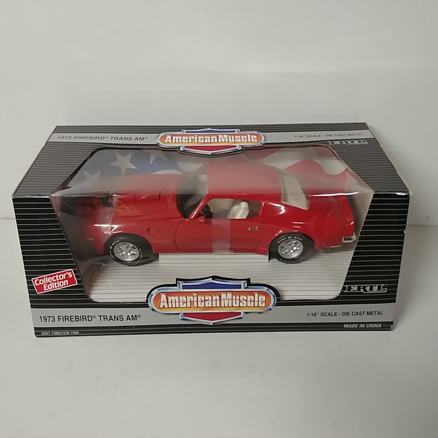 1973 Pontiac 1/18th Firebird Trans Am Red