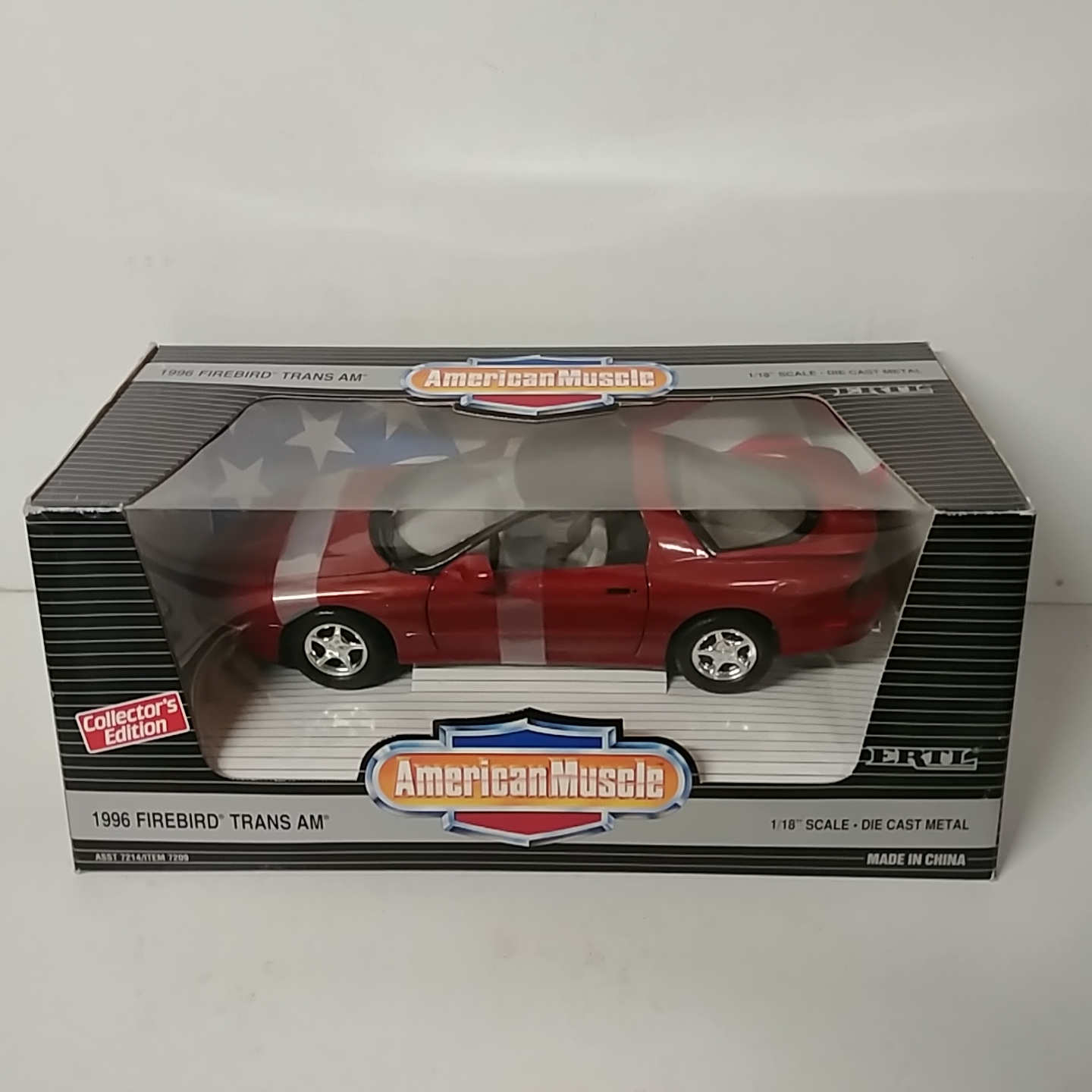 1996 Pontiac 1/18th Firebird Trans Am Red