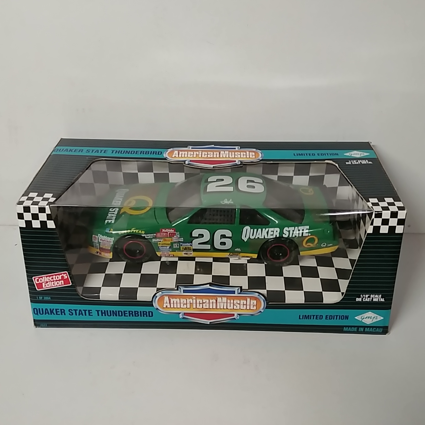 1995 Steve Kinser 1/18th Quaker State Thunderbird