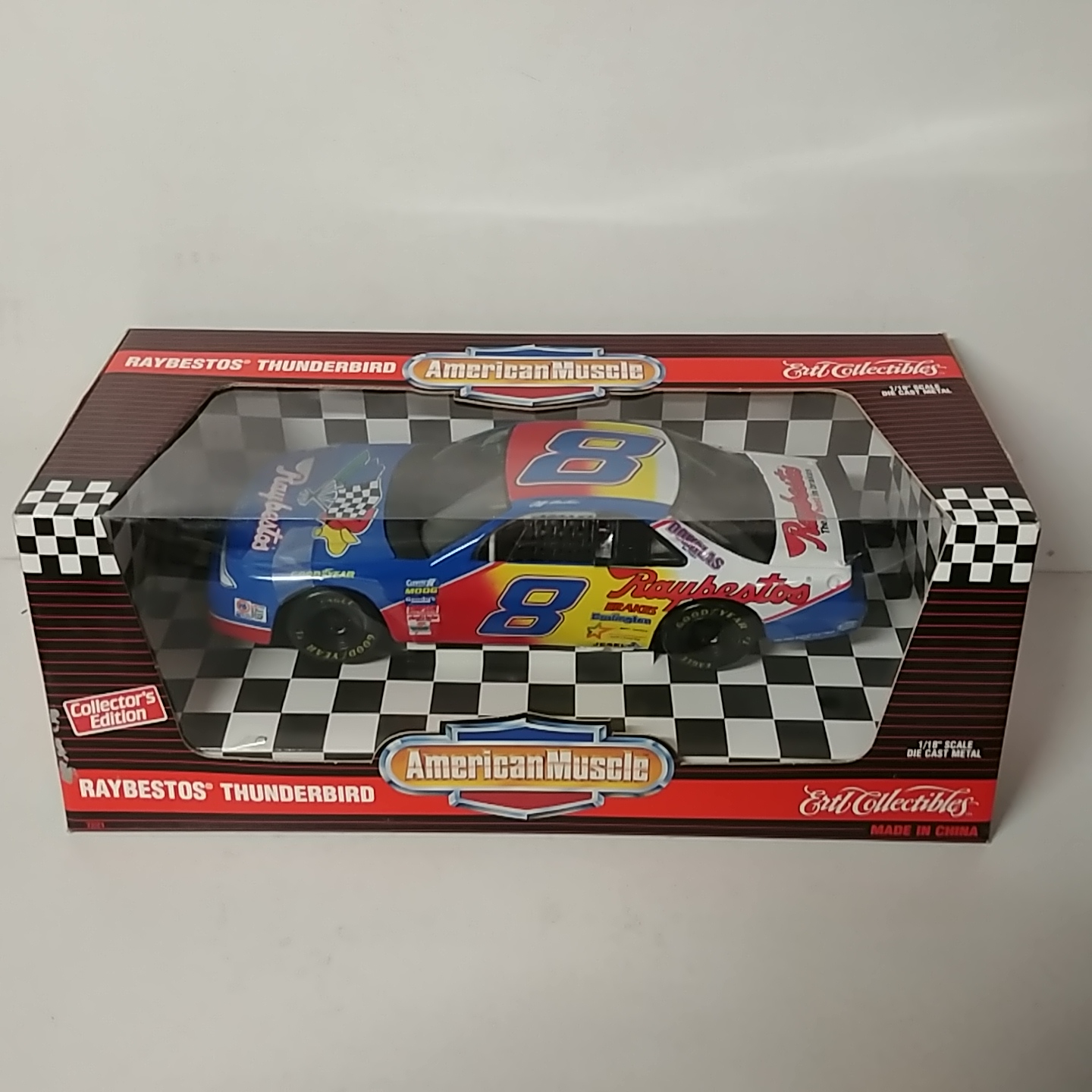 1995 Jeff Burton 1/18th Raybestos Thunderbird