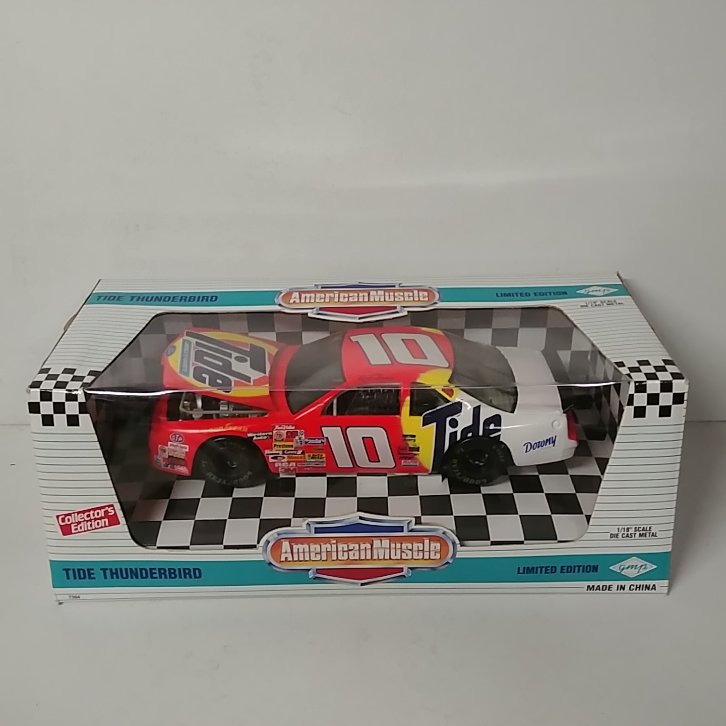 1995 Ricky Rudd 1/18th Tide Thunderbird