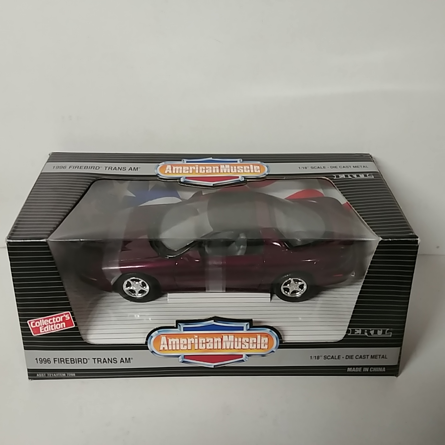 1996 Pontiac 1/18th Firebird Trans Am Purple