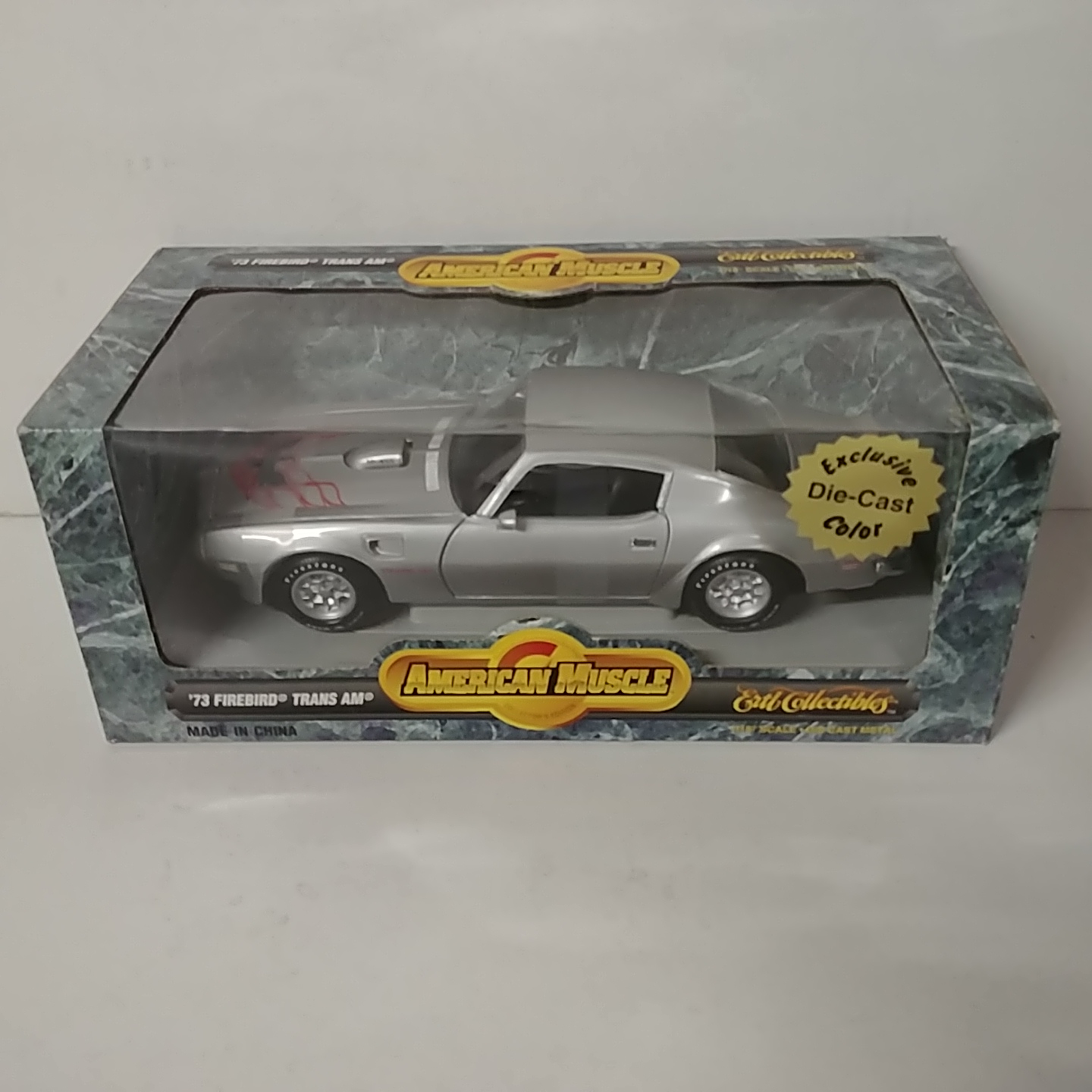 1973 Pontiac 1/18th Firebird Trans Am Silver