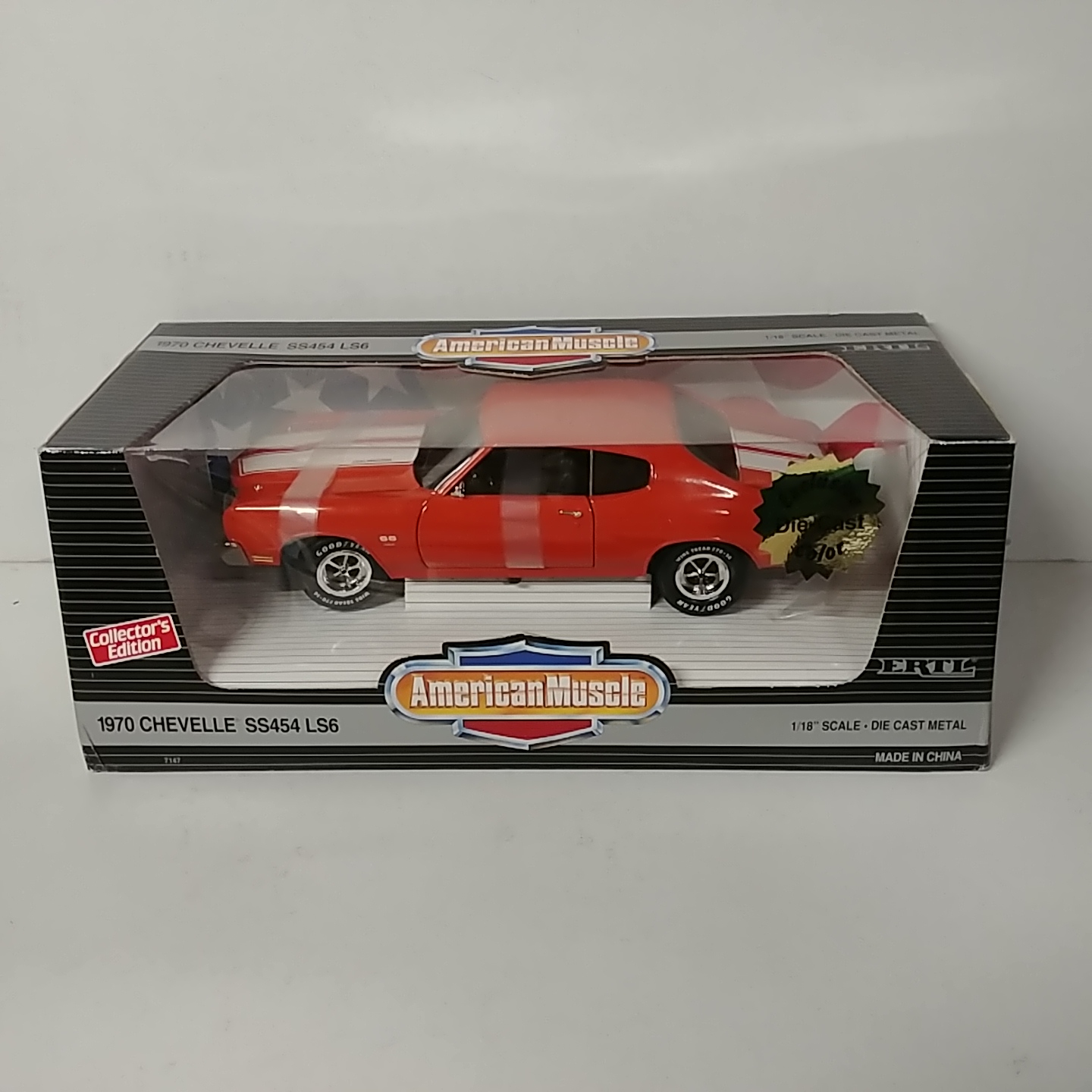 1970 Chevrolet 1/18th Chevelle SS 454 LS6 Orange