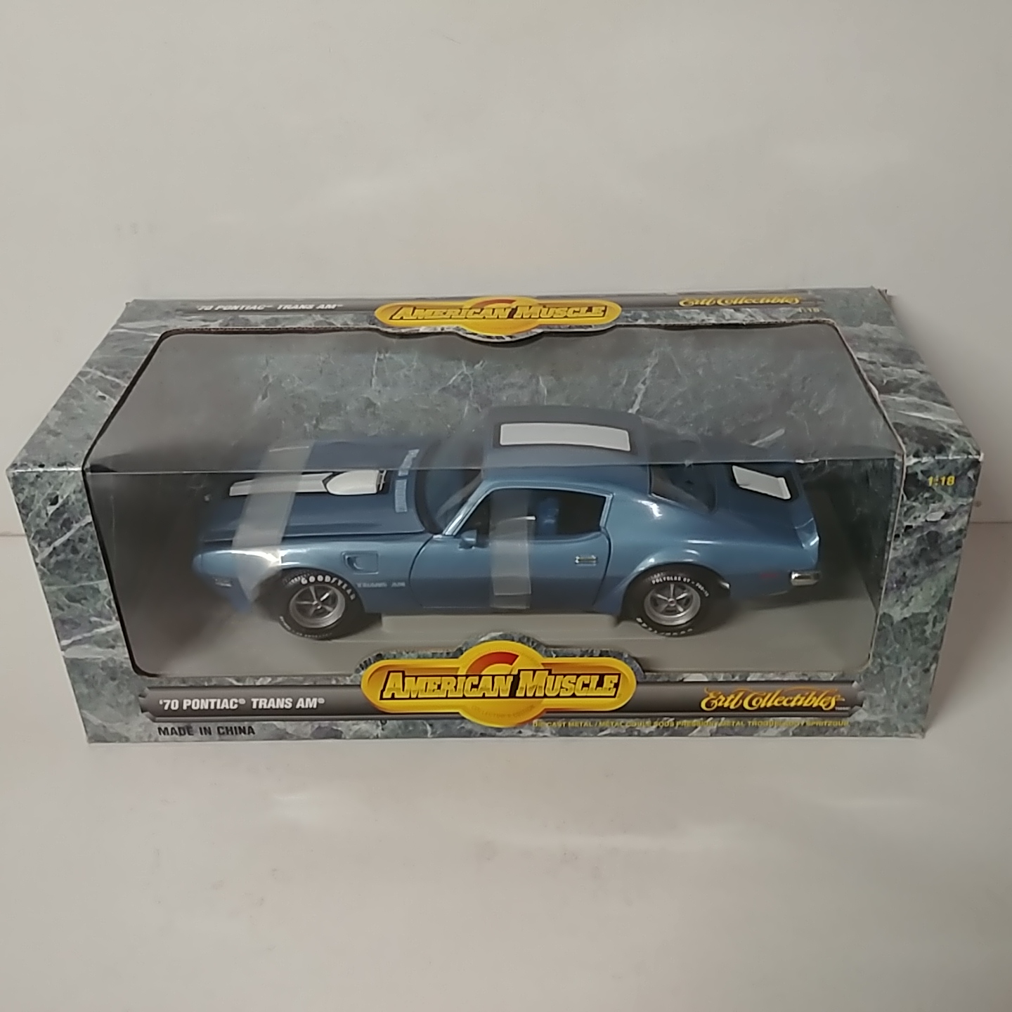 1970 Pontiac 1/18th Trans Am Lucerne Blue