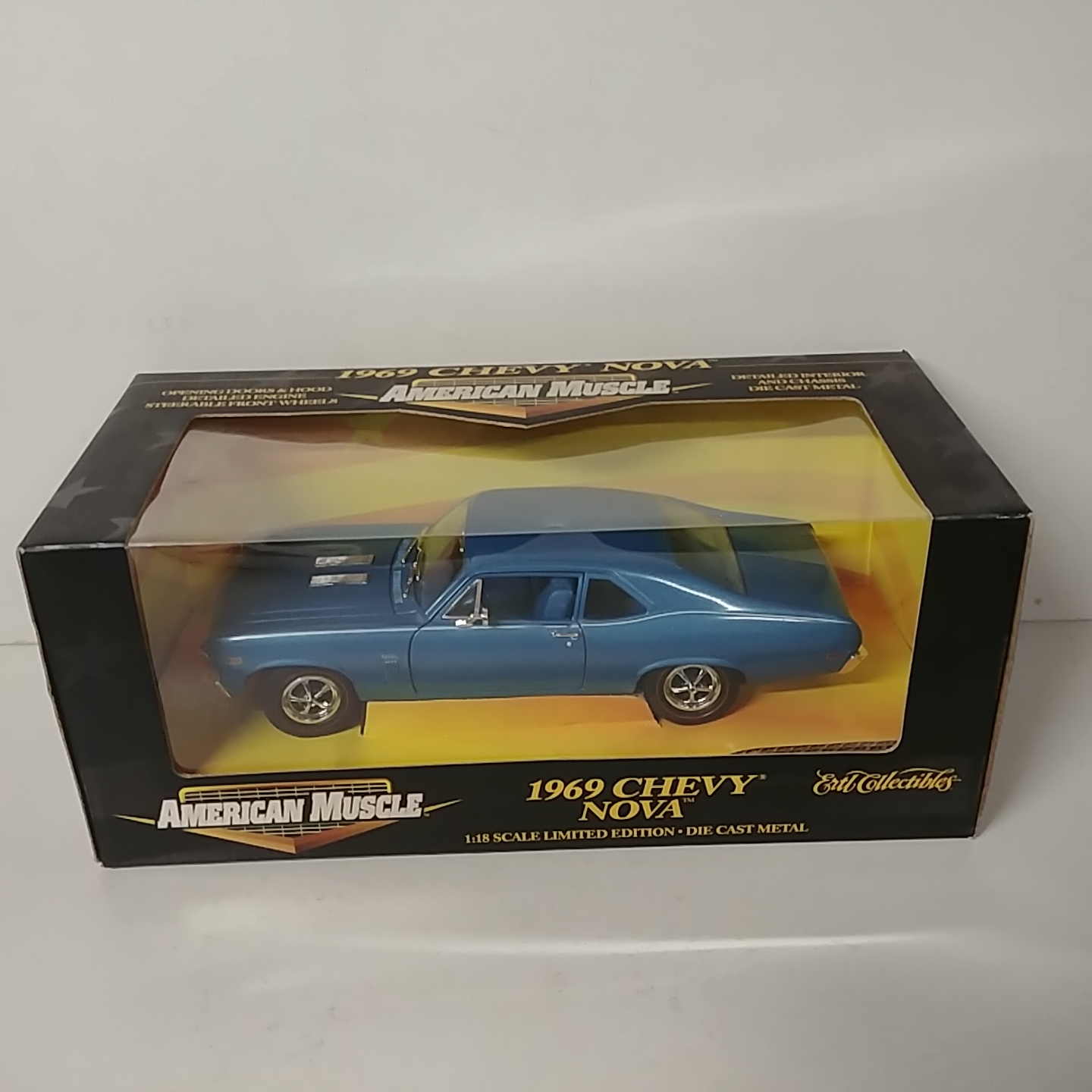 1969 Chevrolet 1/18th Nova Blue