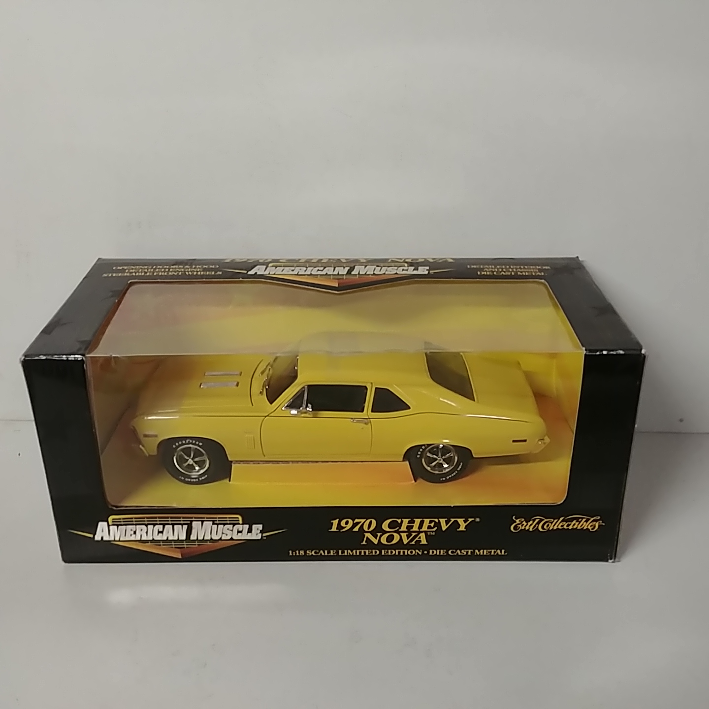 1970 Chevrolet 1/18th Nova Yellow