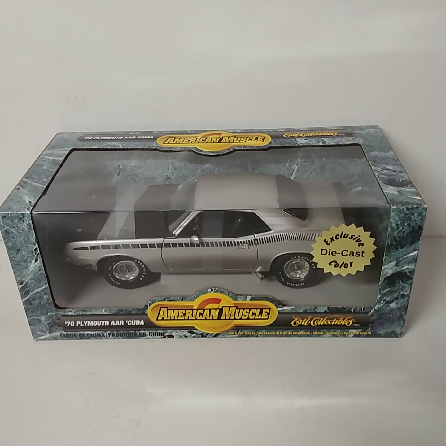 1970 Plymouth 1/18th AAR Cuda Silver