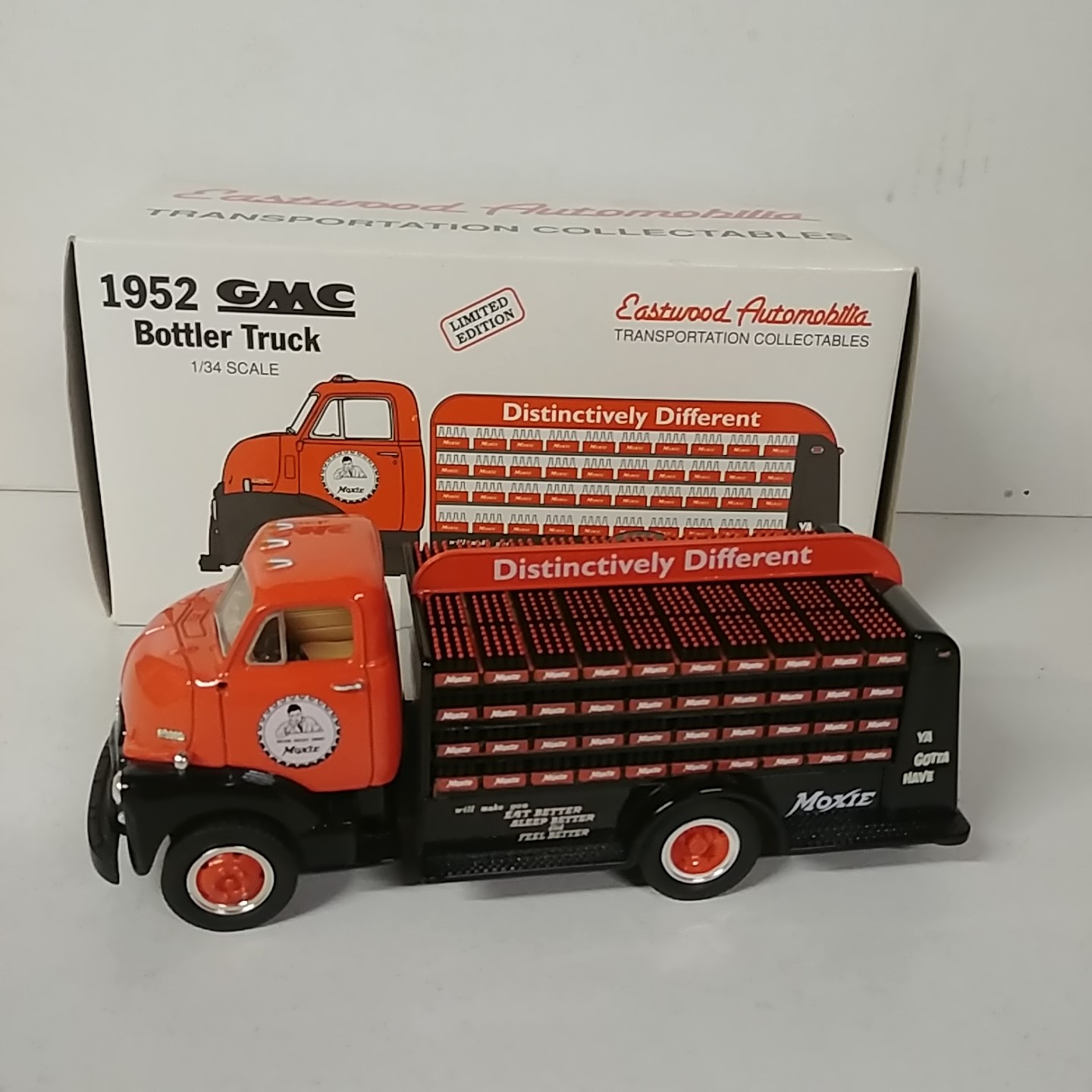 1952 GMC Moxie 1/34th Bottle Truck by Eastwood Automobilia