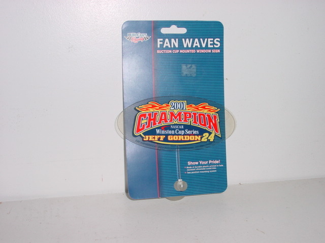 2001 Jeff Gordon Winston Cup Champion Fan Wave