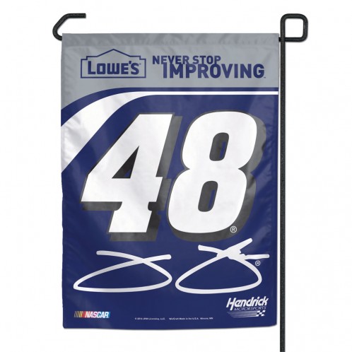 2016 Jimmie Johnson Lowe's Garden Flag