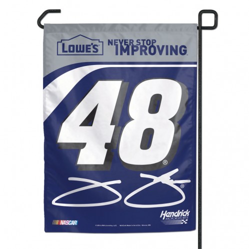 2016 Jimmie Johnson Lowe's Garden Flag