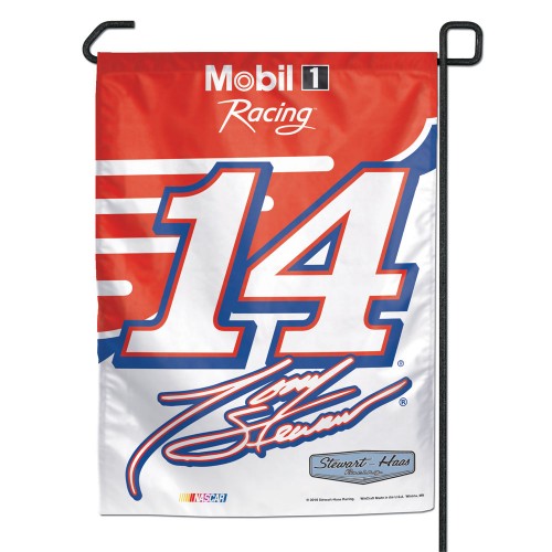 2016 Tony Stewart Mobil1 Garden Flag