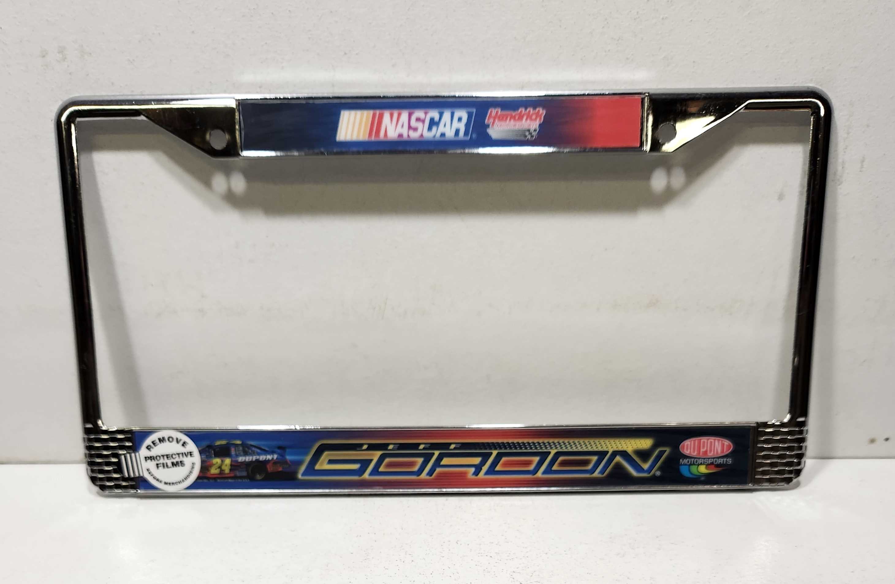 2007 Jeff Gordon License Plate Metal Frame