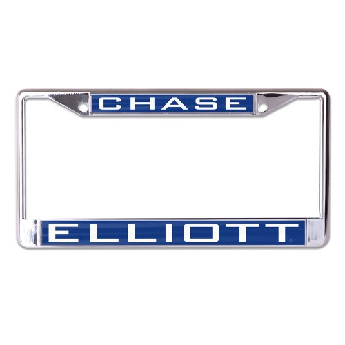 2019 Chase Elliott Inlaid Metal License Plate Frame